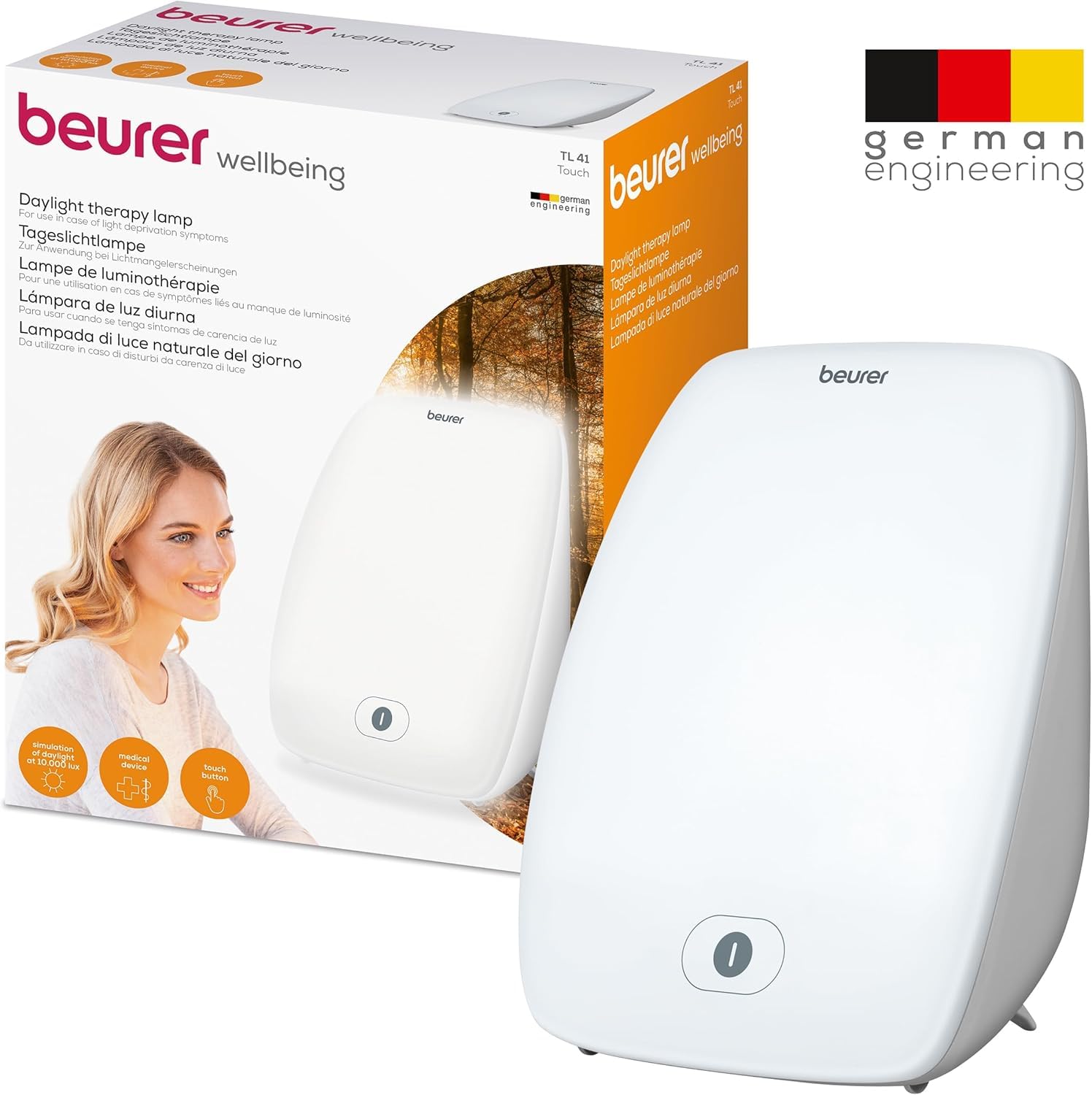 beurer-tl-41-touch-lampada-a-luce-diurna-led-per-fototerapia-10-000-lux-disposit image 6