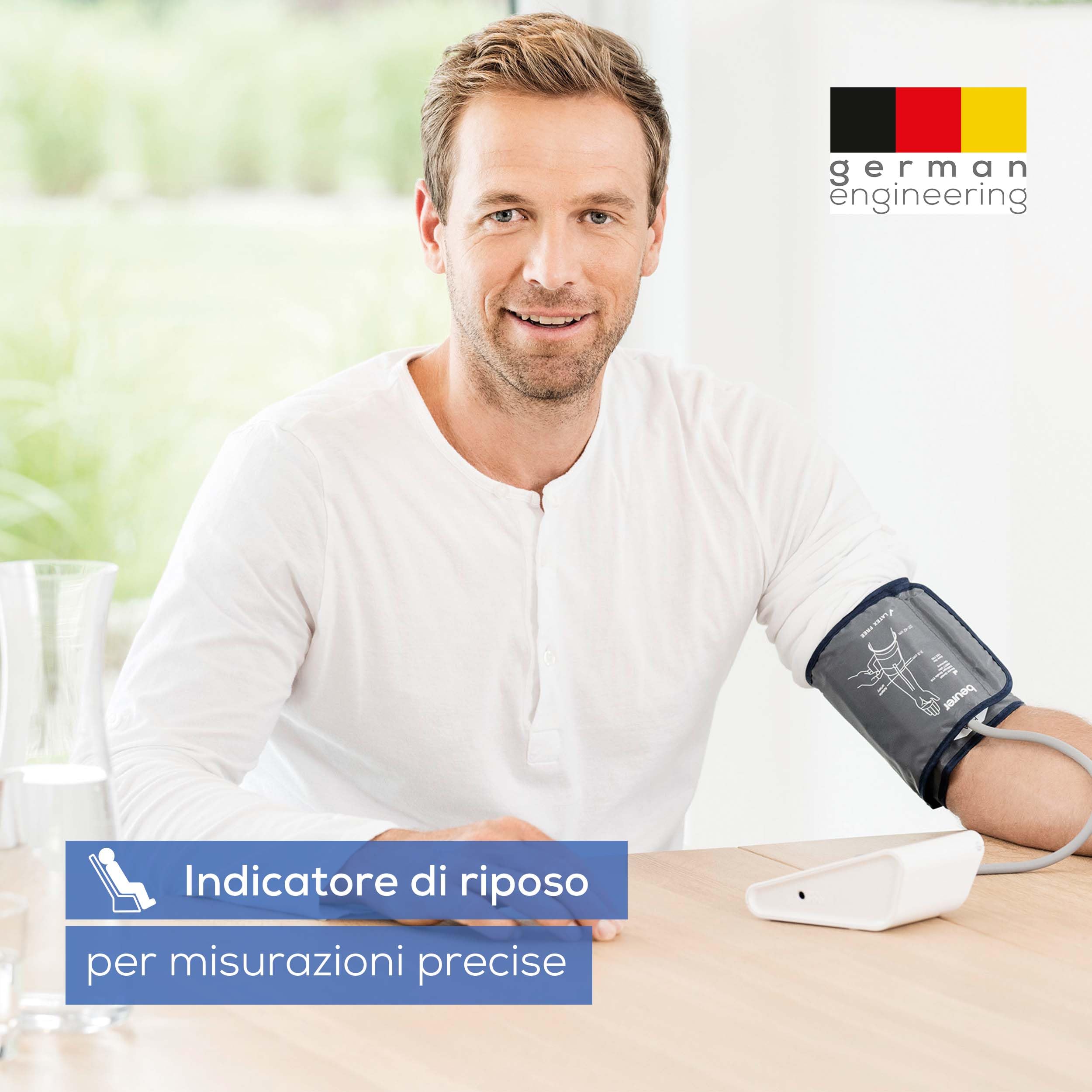 beurer-bm-28-misuratore-di-pressione-da-braccio-digitale-automatico-validato-cli image 2
