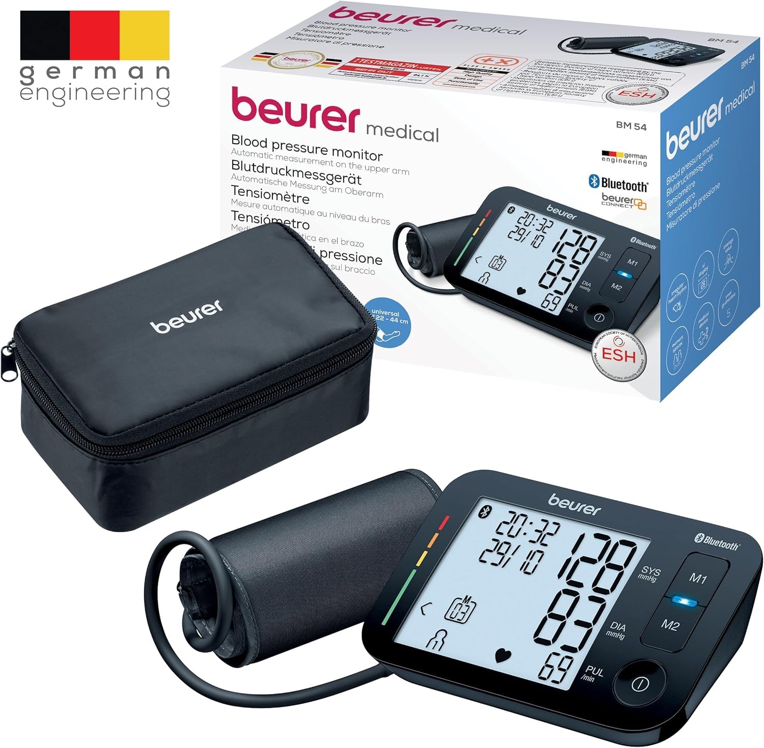 beurer-bm-54-misuratore-di-pressione-da-braccio-con-bluetooth-display-xl-manicot image 6