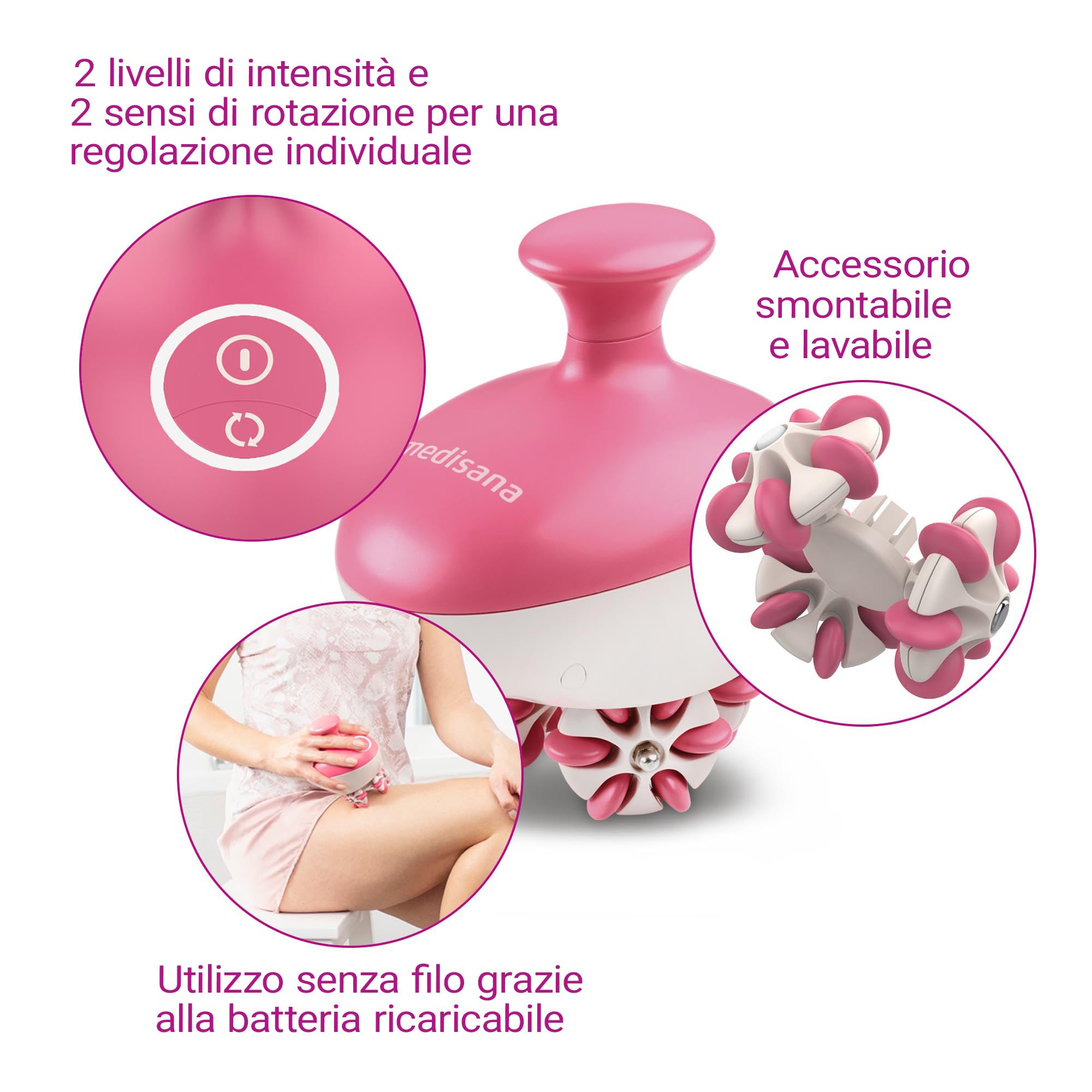 medisana-ac-900-massaggiatore-anticellulite-senza-fili-con-3-rulli-rotanti-2-int image 3