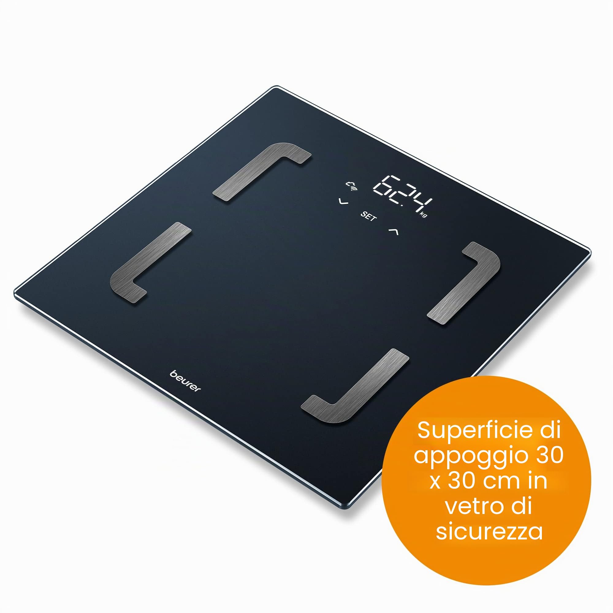 beurer-bf-880-bilancia-diagnostica-digitale-wifi-e-bluetooth-con-app-analisi-gra image 6
