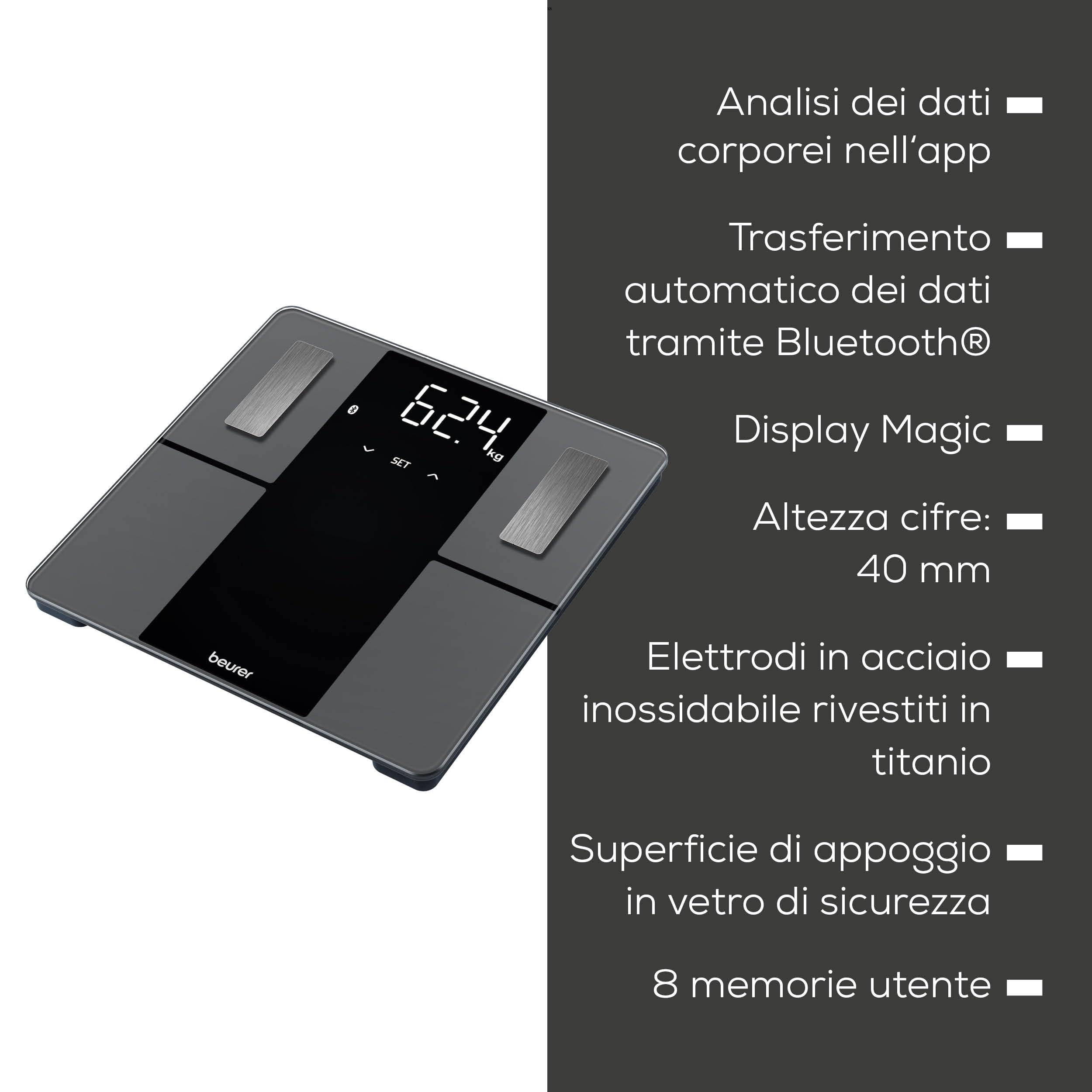 beurer-bf-500-bilancia-pesapersone-digitale-diagnostica-con-bluetooth-app-e-magi image 7