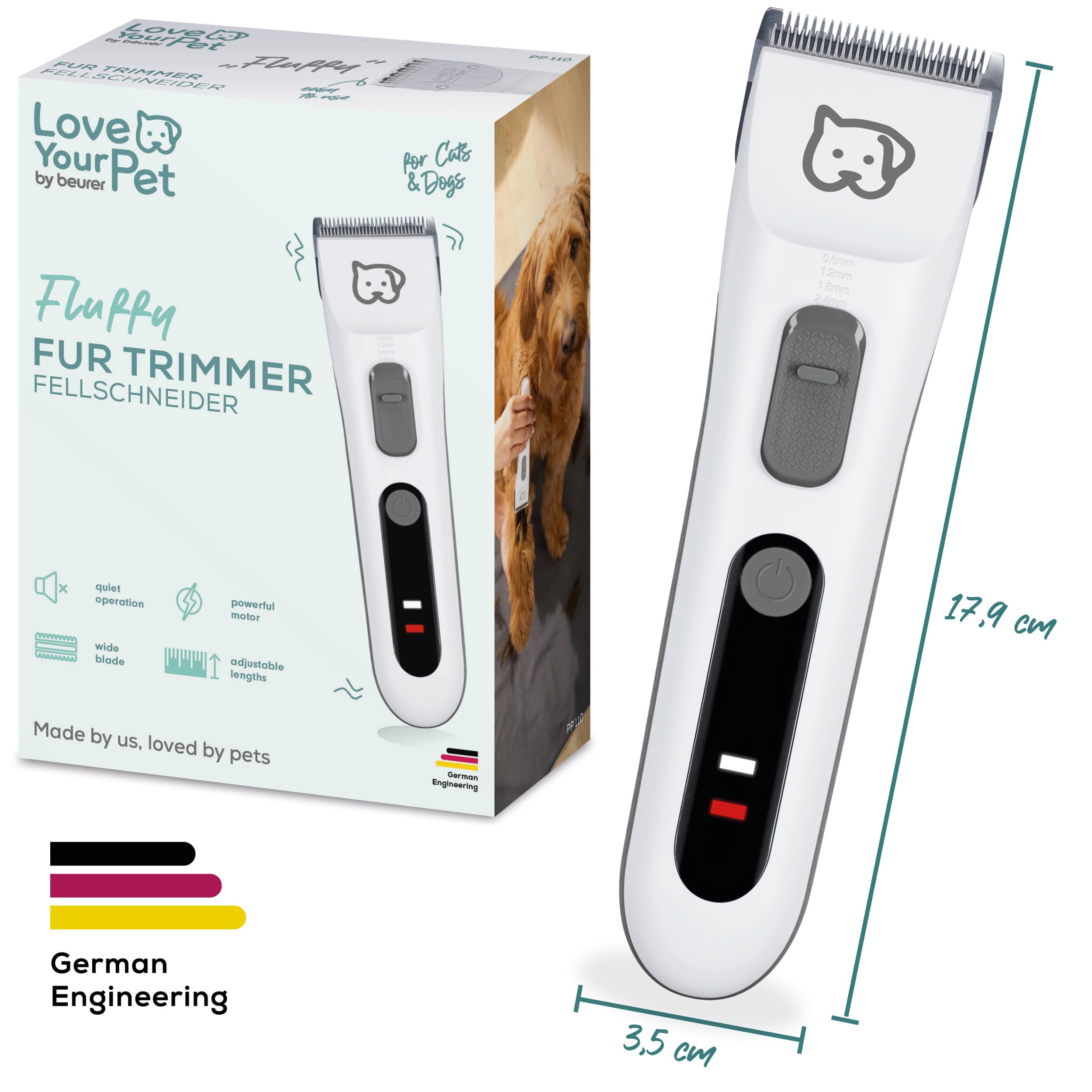 beurer-love-your-pet-tosatrice-fluffy-per-cani-e-gatti-motore-silenzioso-55-db-4 image 8
