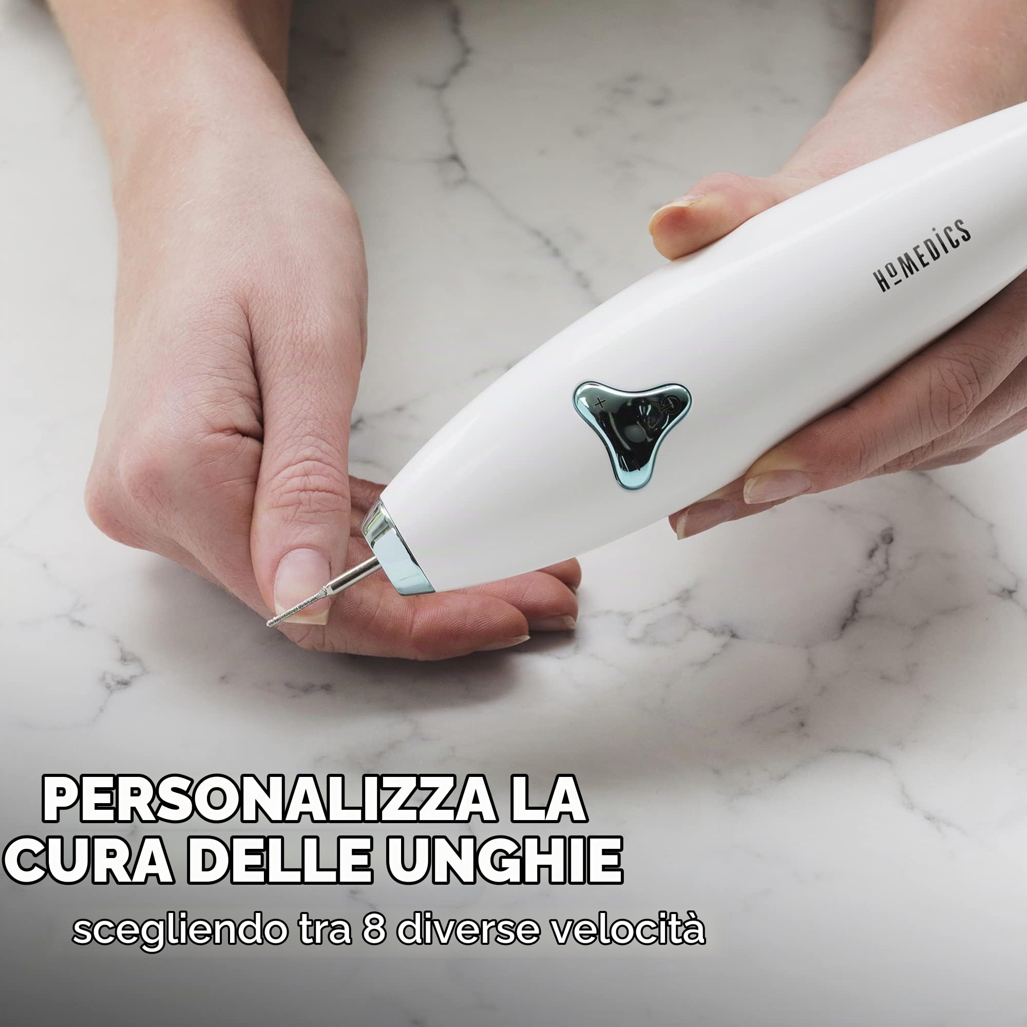 homedics-luxury-6-in-1-set-manicure-e-pedicure-elettrico-ricaricabile-con-6-acce image 5