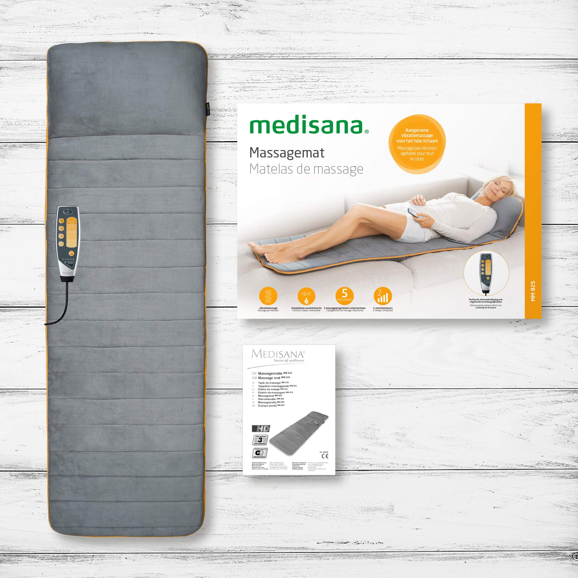 medisana-mm-825-tappetino-da-massaggio-corporale-intero-con-agopressione-5-progr image 7