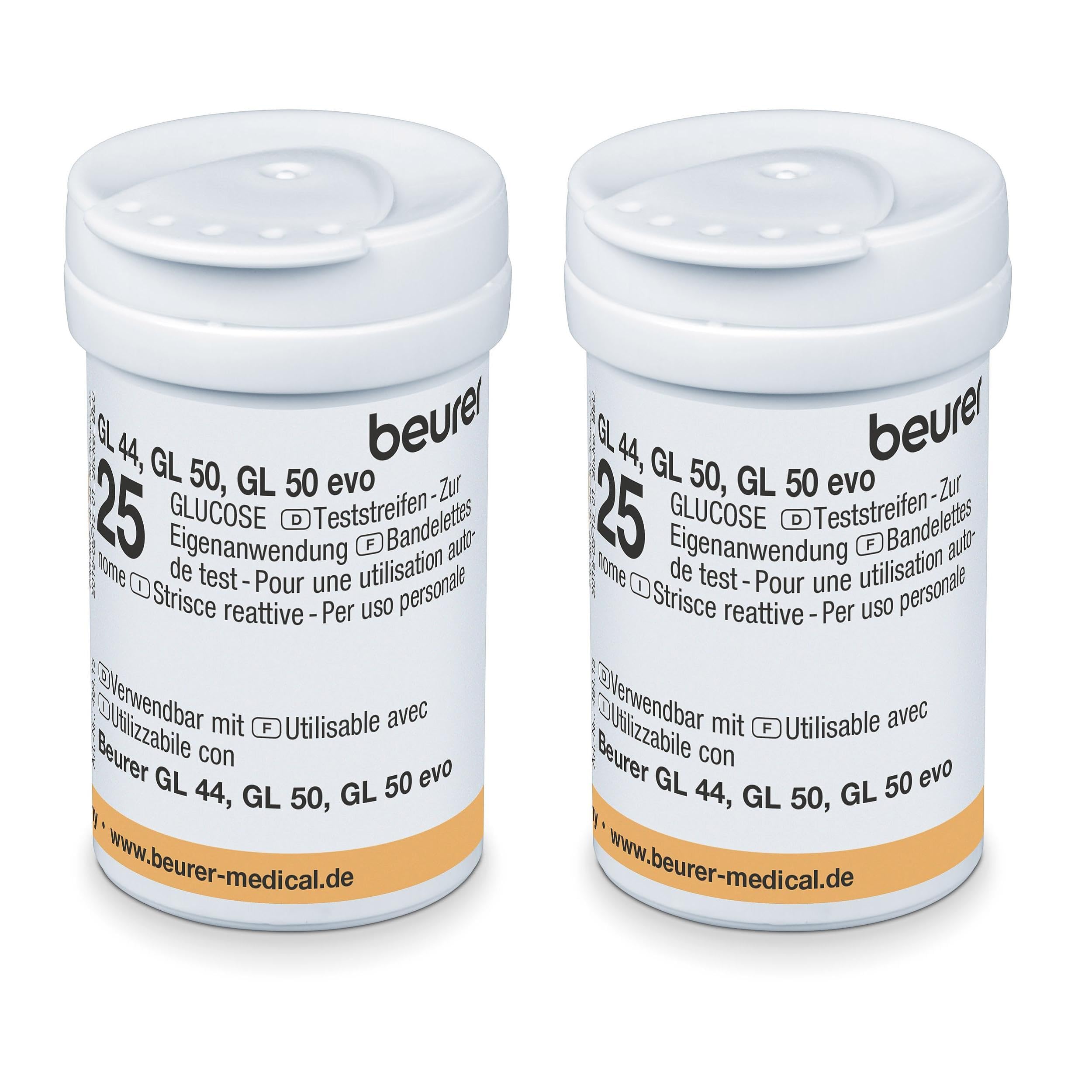 beurer-gl50-150-strisce-reattive-per-test-di-glicemia-compatibili-con-glucometri image 1