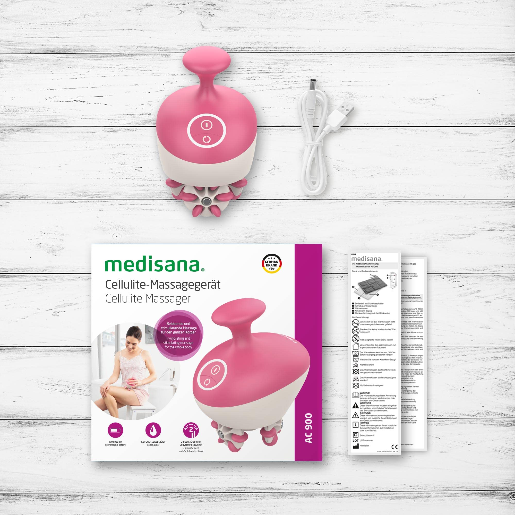 medisana-ac-900-massaggiatore-anticellulite-senza-fili-con-3-rulli-rotanti-2-int image 5