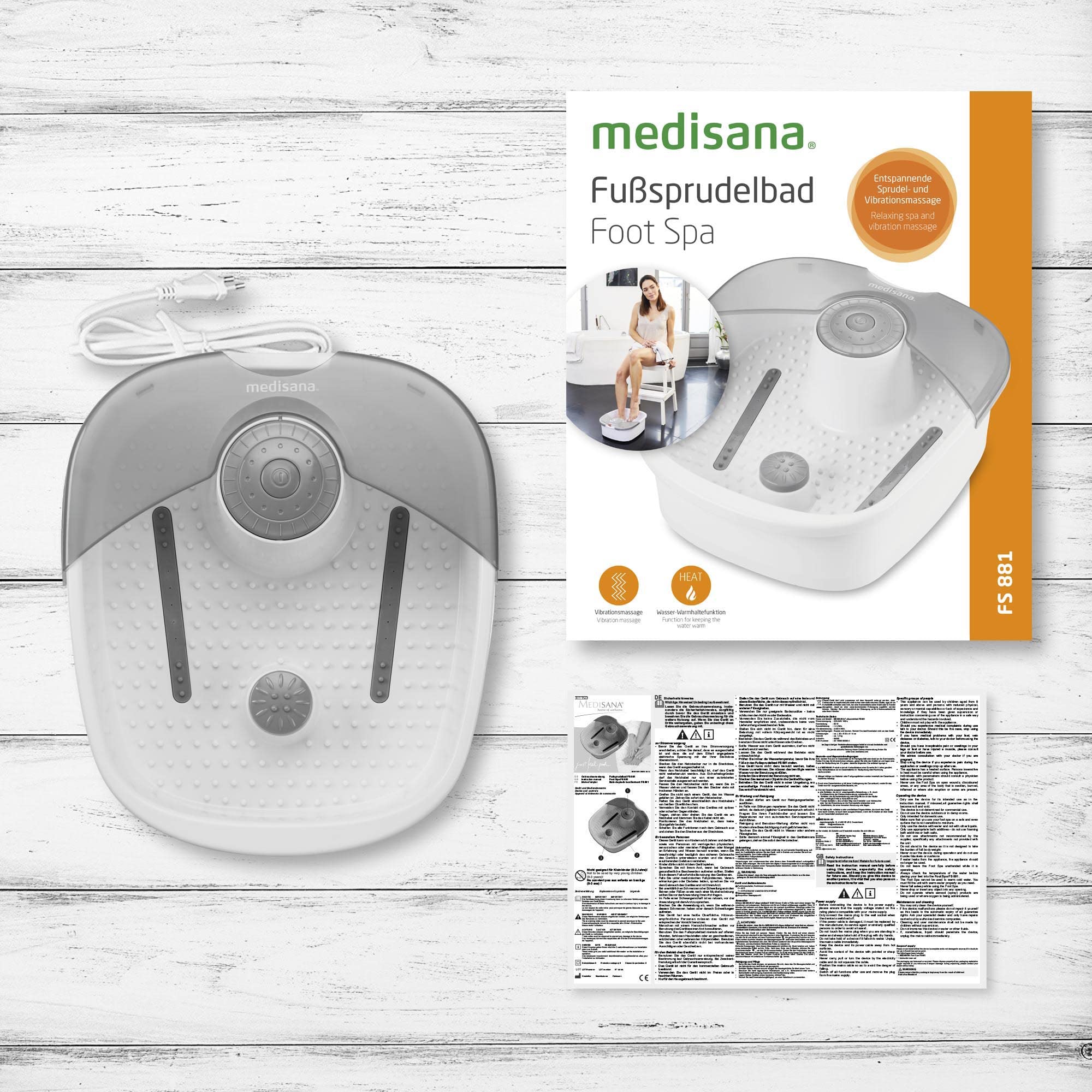 medisana-fs-881-pediluvio-massaggiante-3-in-1-con-bolle-vibrazione-e-calore-fino image 6