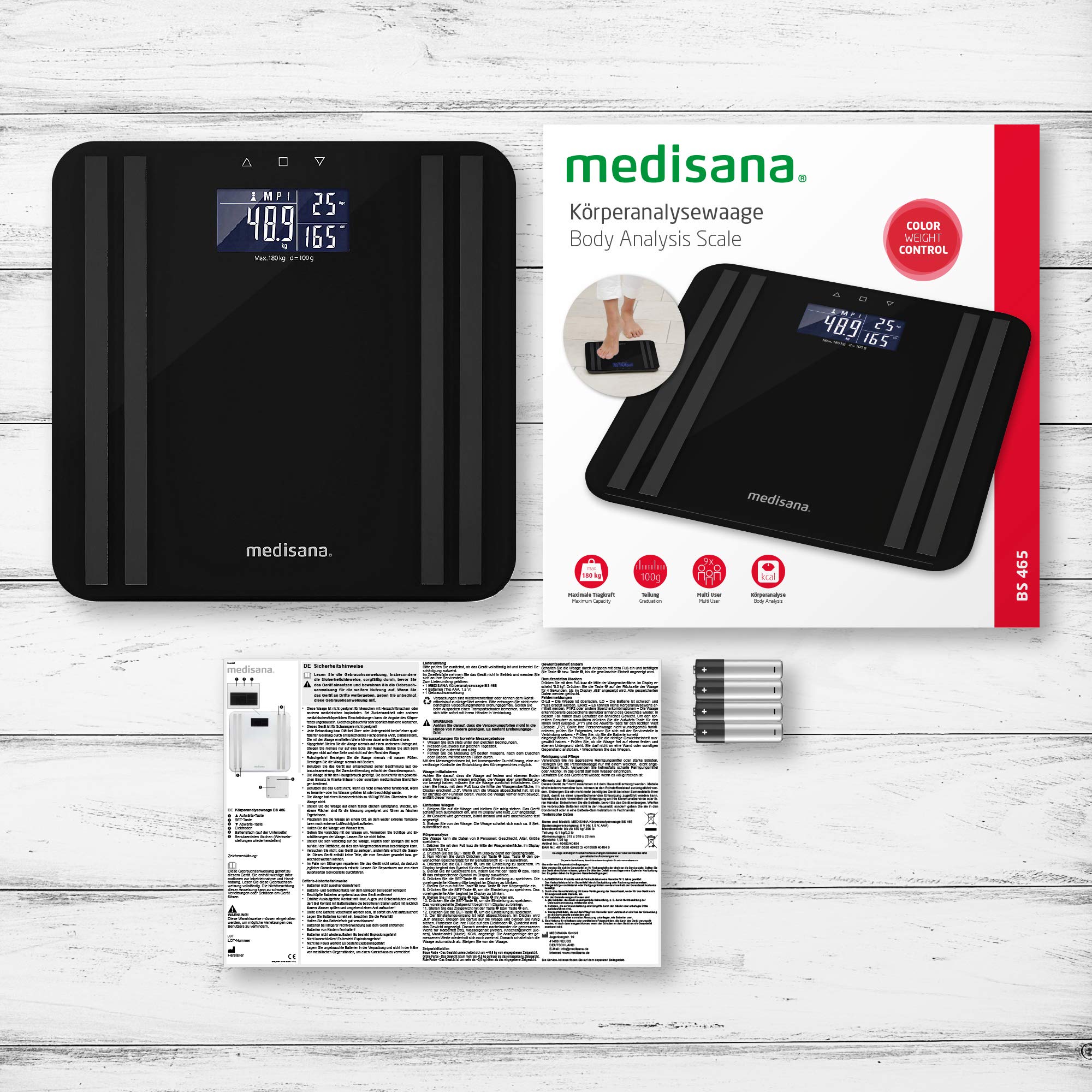 medisana-bs-465-bilancia-per-analisi-corporea-con-indicatore-luminoso-180-kg image 7
