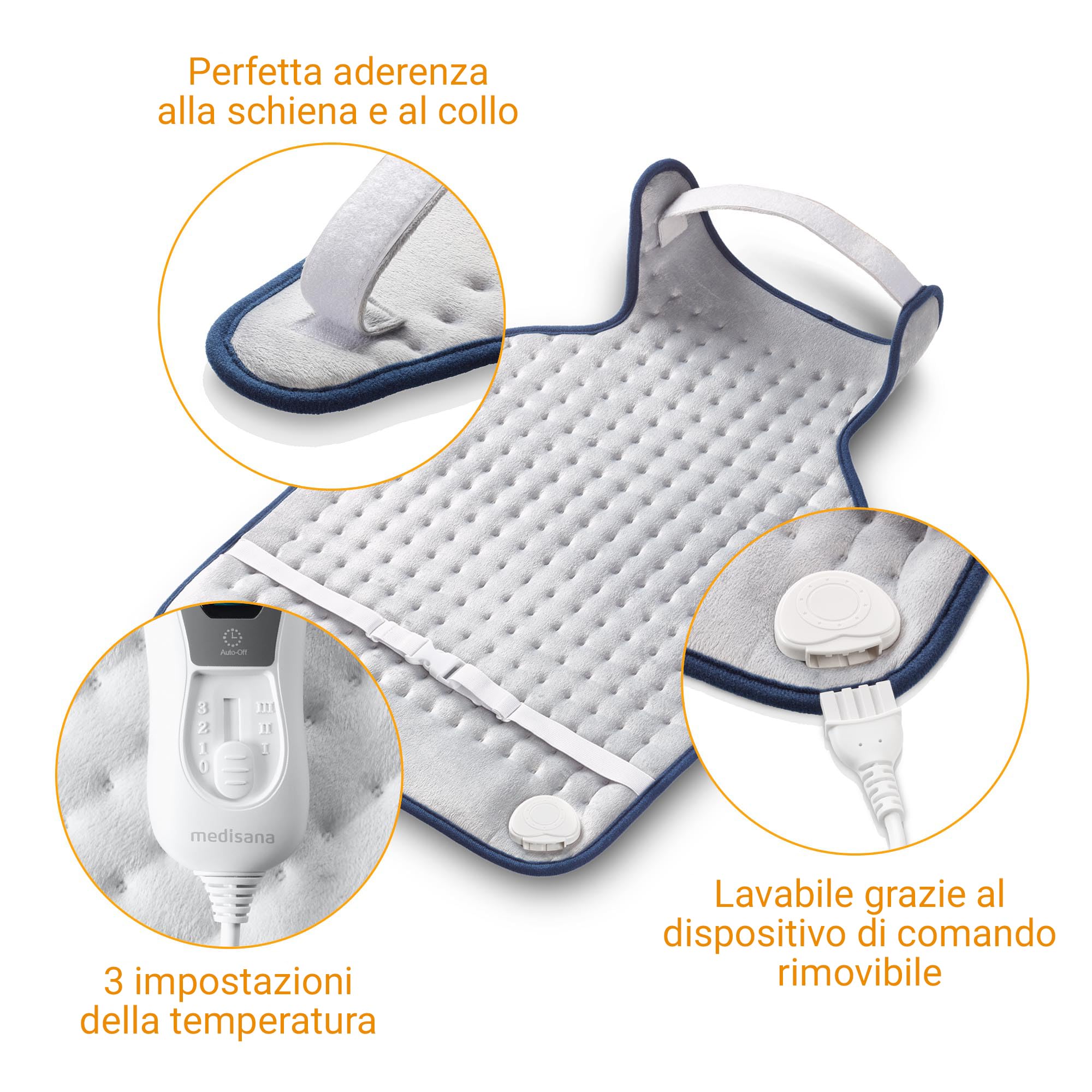 medisana-hp-460-cuscino-riscaldante-ergonomico-per-collo-spalle-e-schiena-3-live image 4