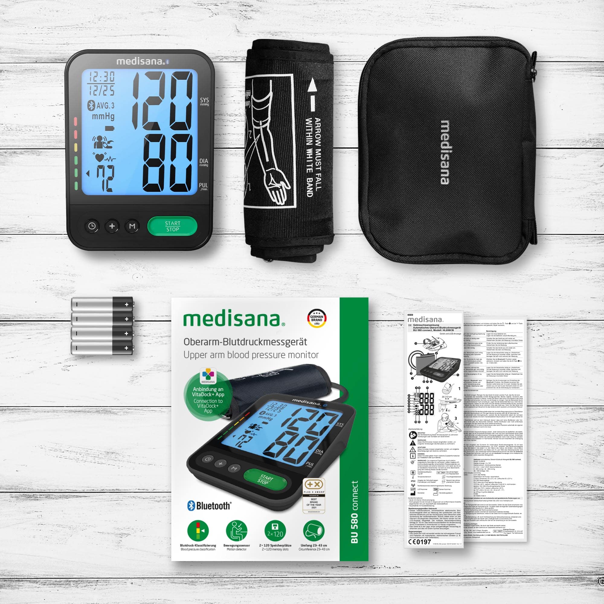 medisana-bu-580-connect-misuratore-di-pressione-da-braccio-con-app-bluetooth-e-s image 7