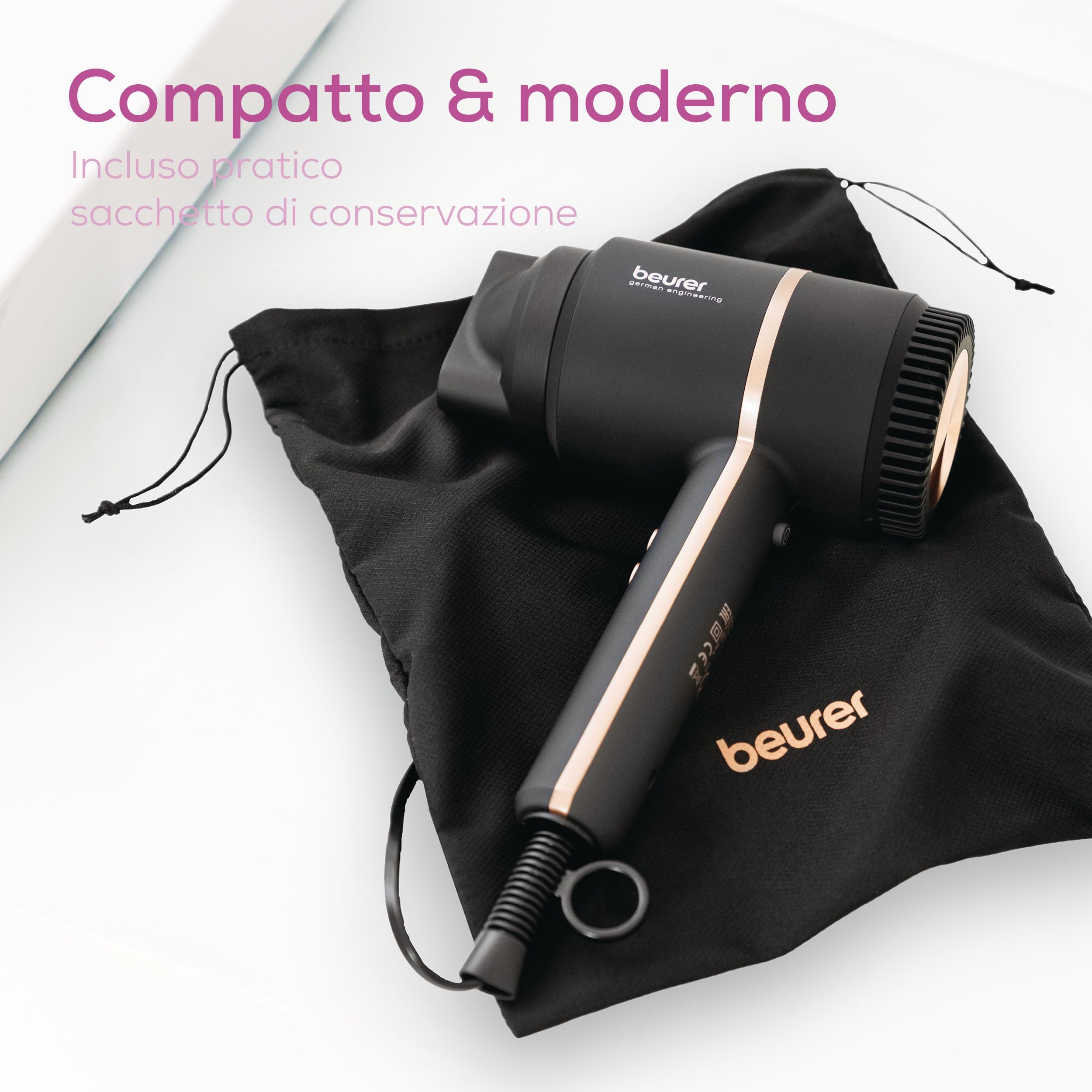 beurer-hc-35-asciugacapelli-compatto-con-funzione-ionica-1600-2000-w-display-led image 4
