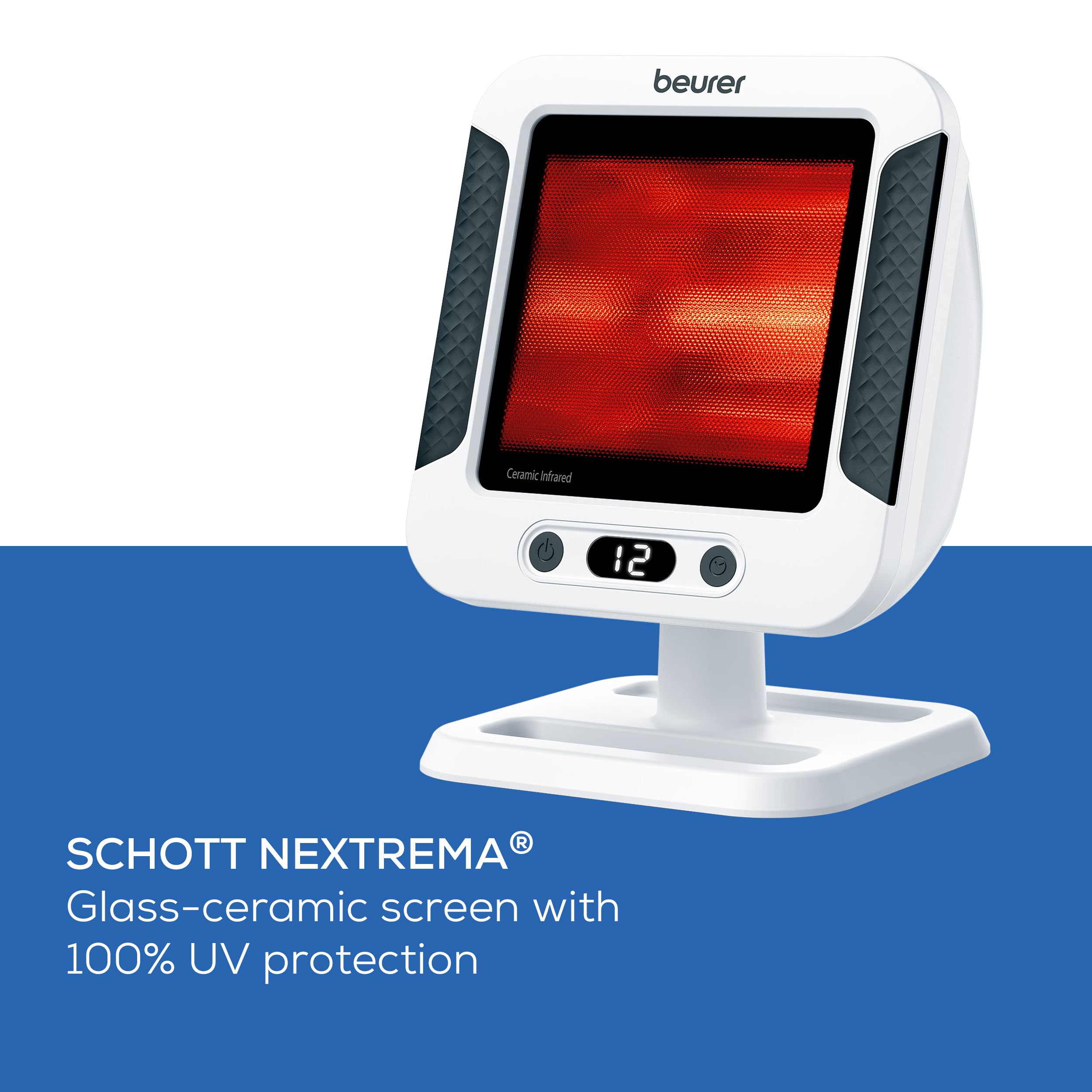 beurer-il60-lampada-termica-a-infrarossi-300-w-con-timer-pannello-schott-nextrem image 3