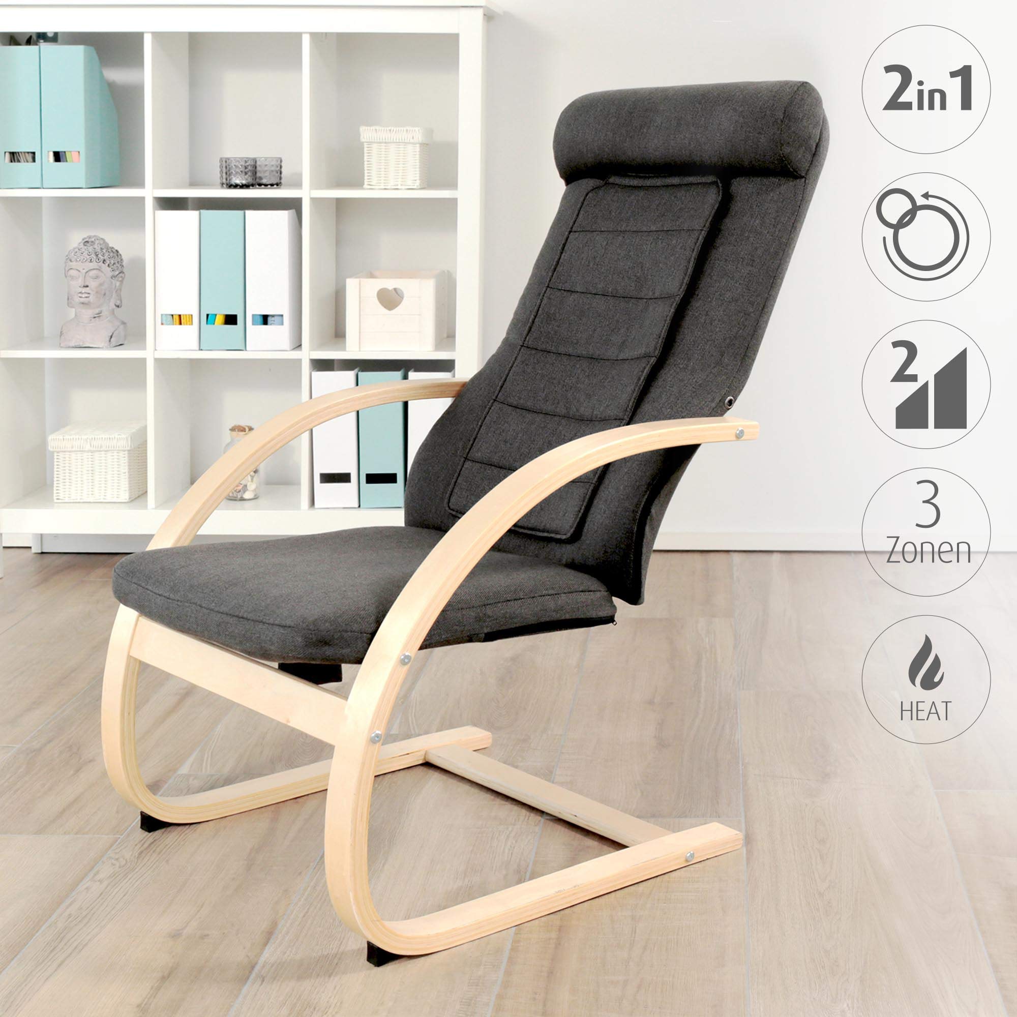 medisana-rc-410-poltrona-relax-con-massaggio-shiatsu-massaggio-spot-funzione-cal image 4