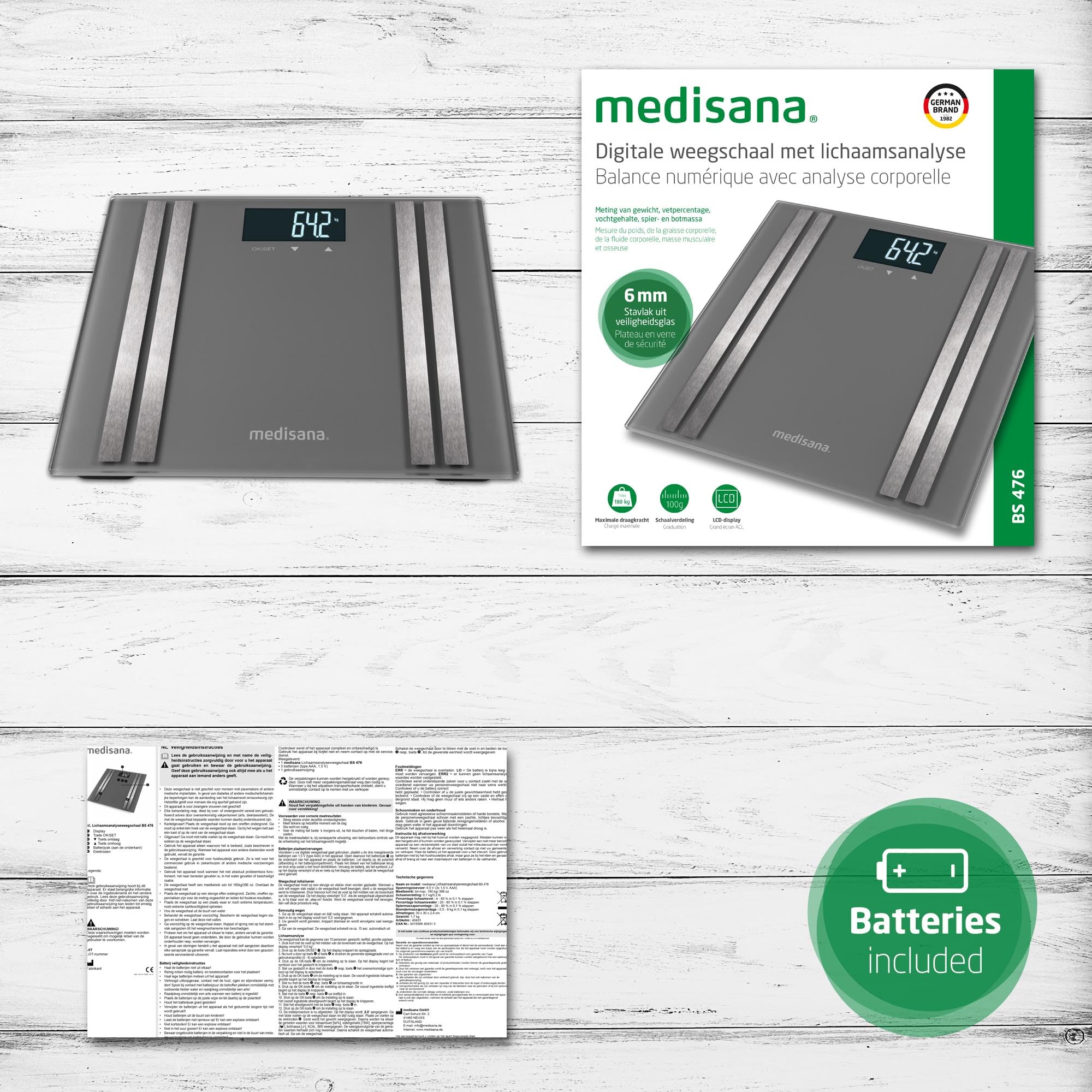 medisana-bs-476-bilancia-di-analisi-corporea-digitale-con-misurazione-di-grasso- image 6