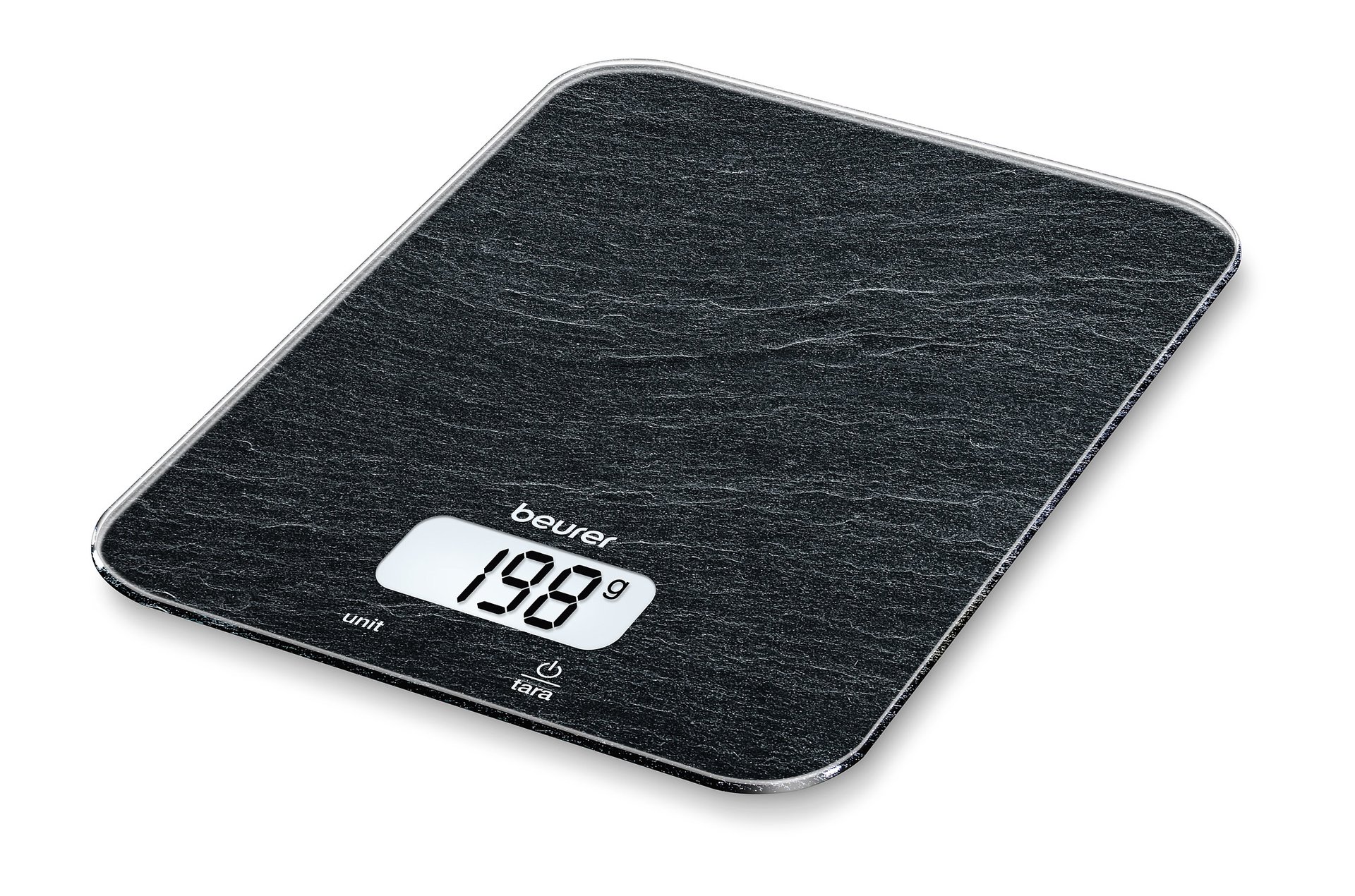 beurer-ks-19-bilancia-da-cucina-digitale-in-vetro-effetto-ardesia-5-kg-portata-c image 1