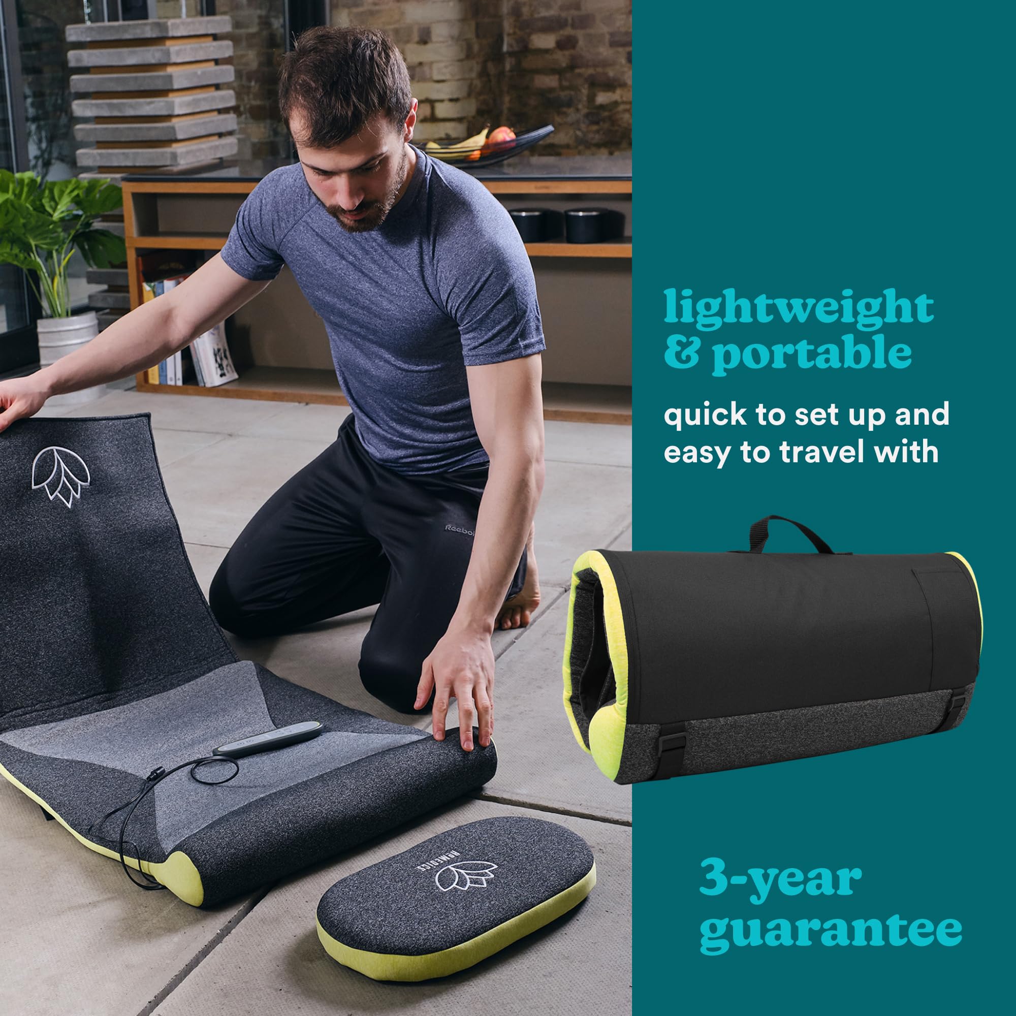homedics-stretch-xs-tappetino-massaggiante-ispirato-allo-yoga-pieghevole-e-porta image 6