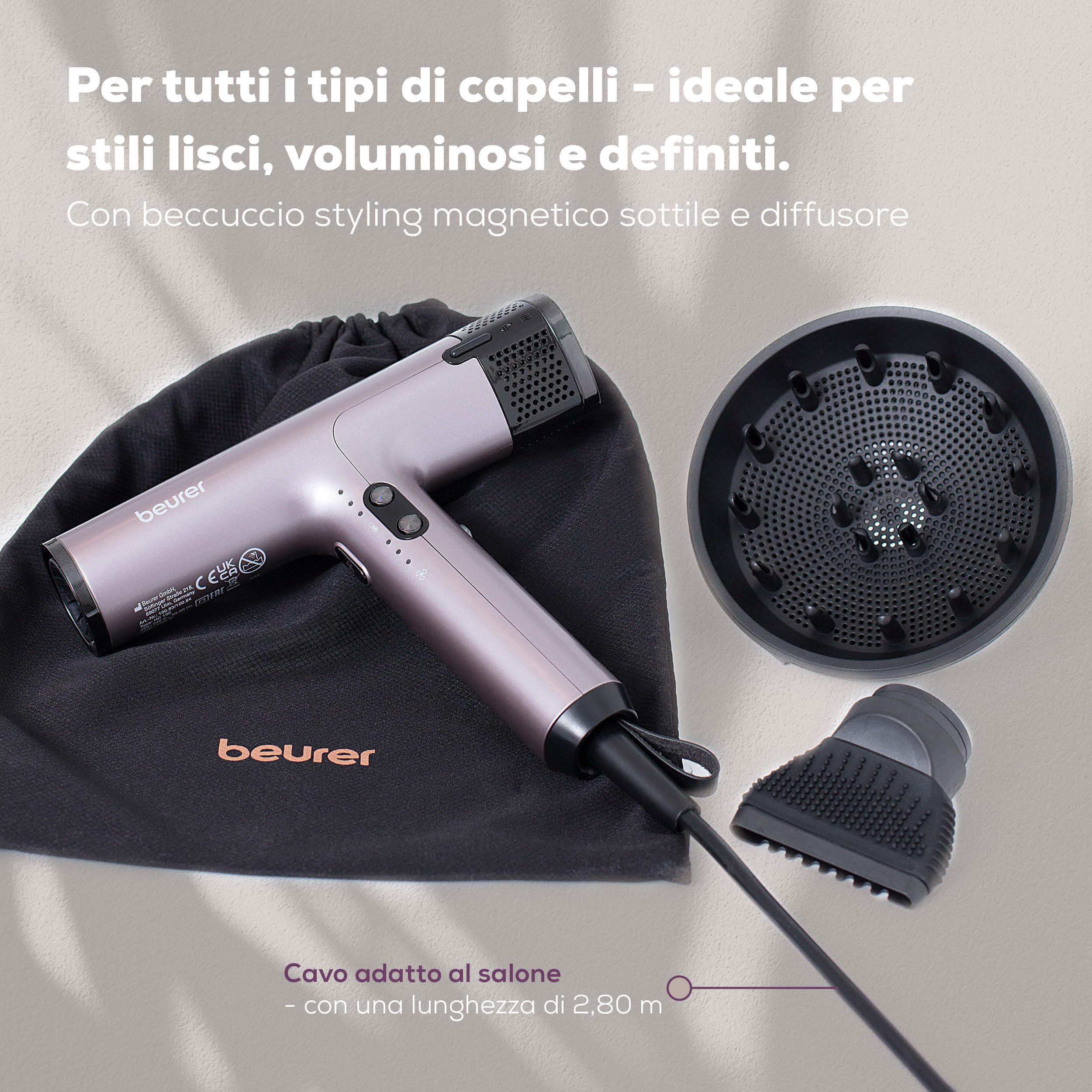beurer-hc-100-asciugacapelli-1700-w-con-funzione-memory-4-livelli-di-temperatura image 6