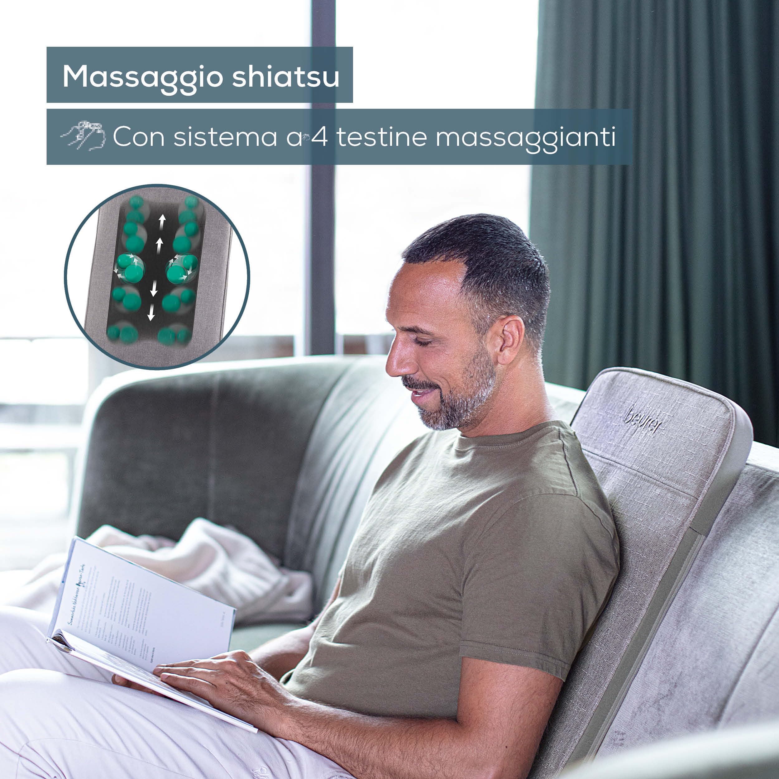 beurer-mg-202-cuscino-massaggiante-shiatsu-con-4-teste-2-livelli-di-intensit-sch image 2