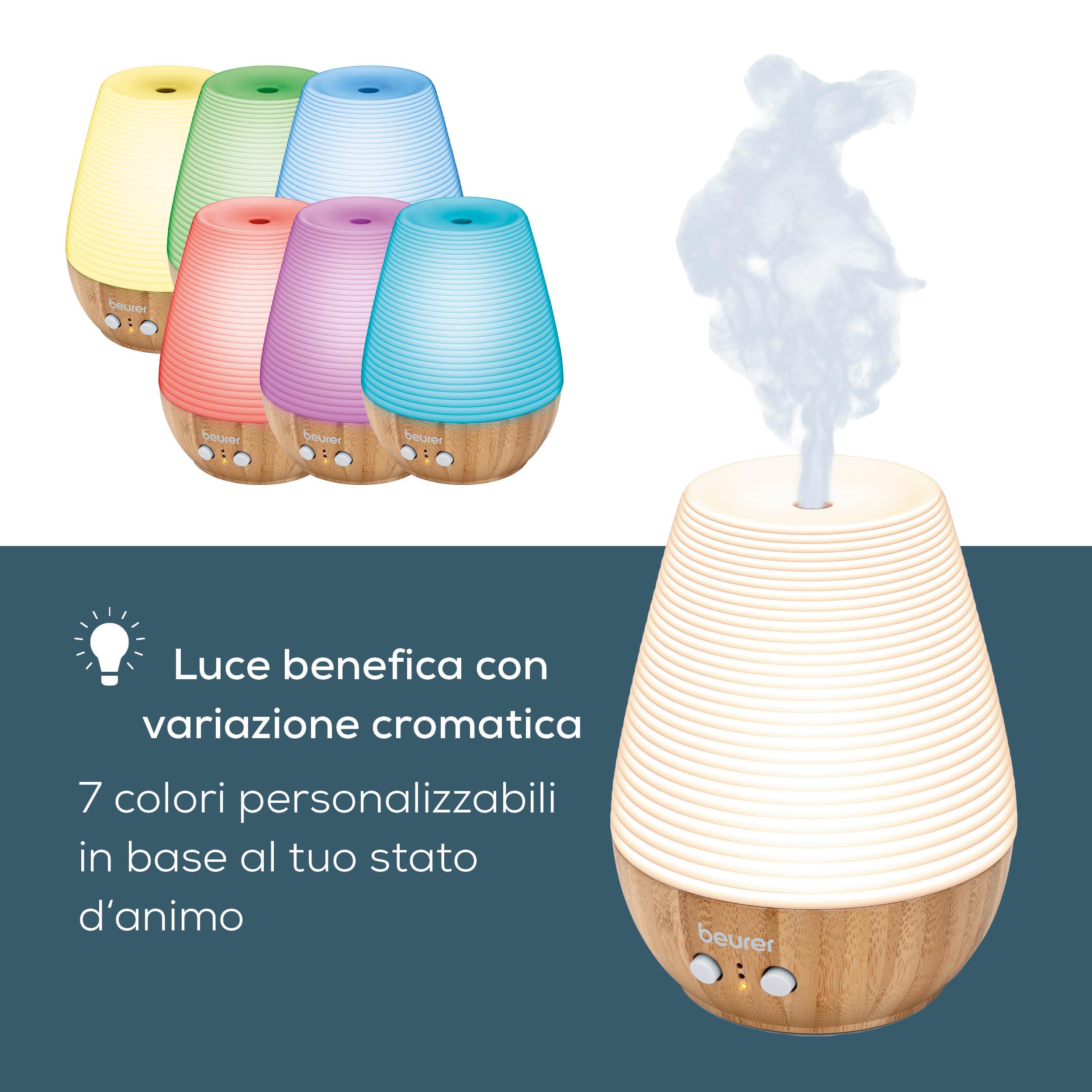 beurer-la-40-diffusore-aromatico-a-ultrasuoni-in-bamb-e-porcellana-led-7-colori- image 3