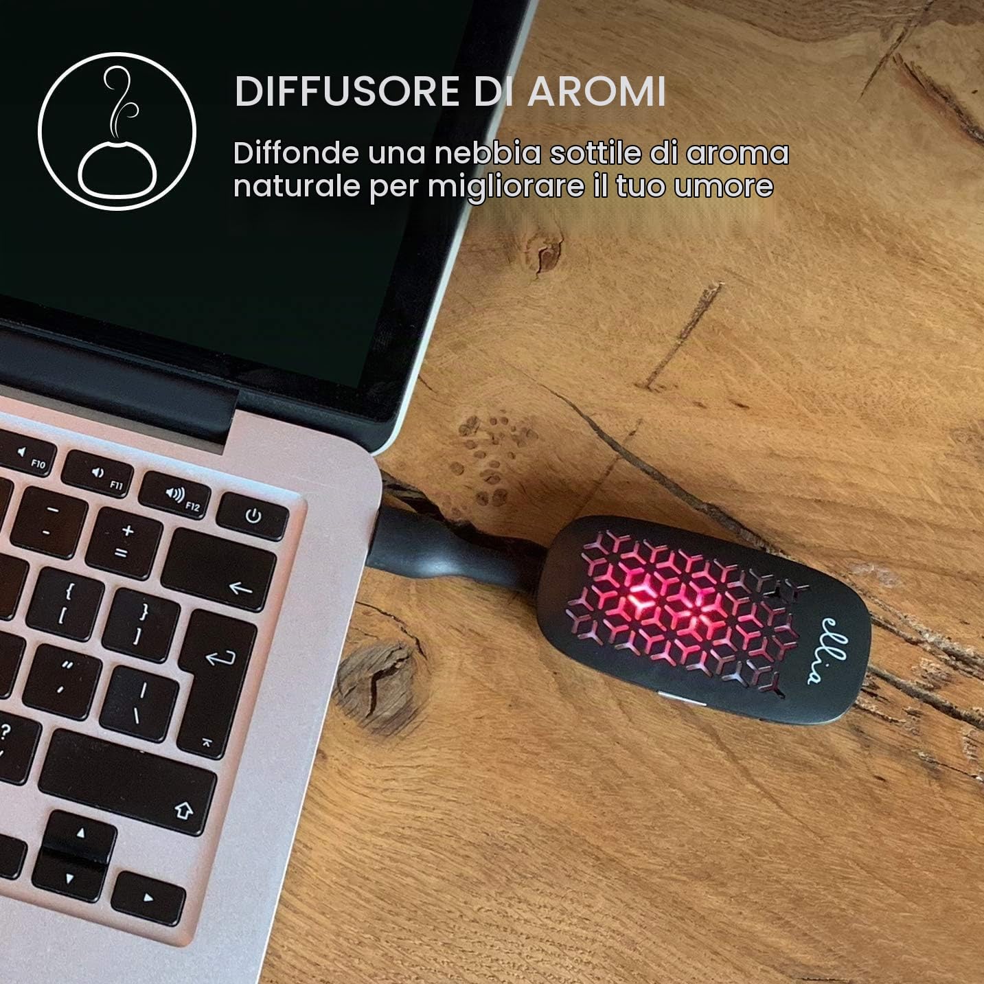 ellia-by-homedics-unwind-diffusore-usb-portatile-per-oli-essenziali-con-cromoter image 3