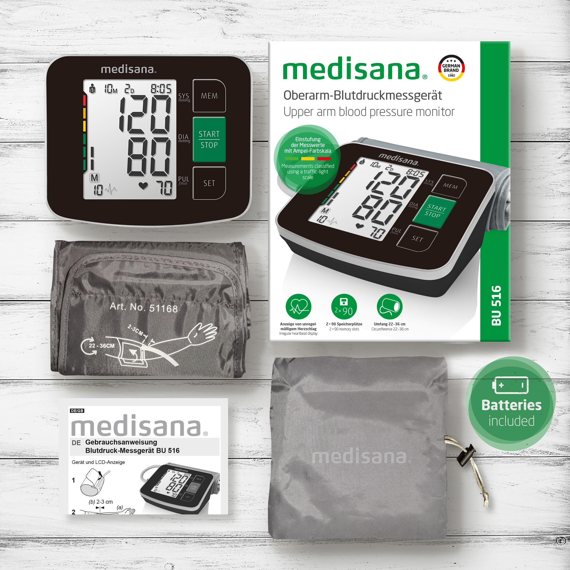 medisana-bu-516-misuratore-di-pressione-da-braccio-sfigmomanometro-digitale-con- image 6