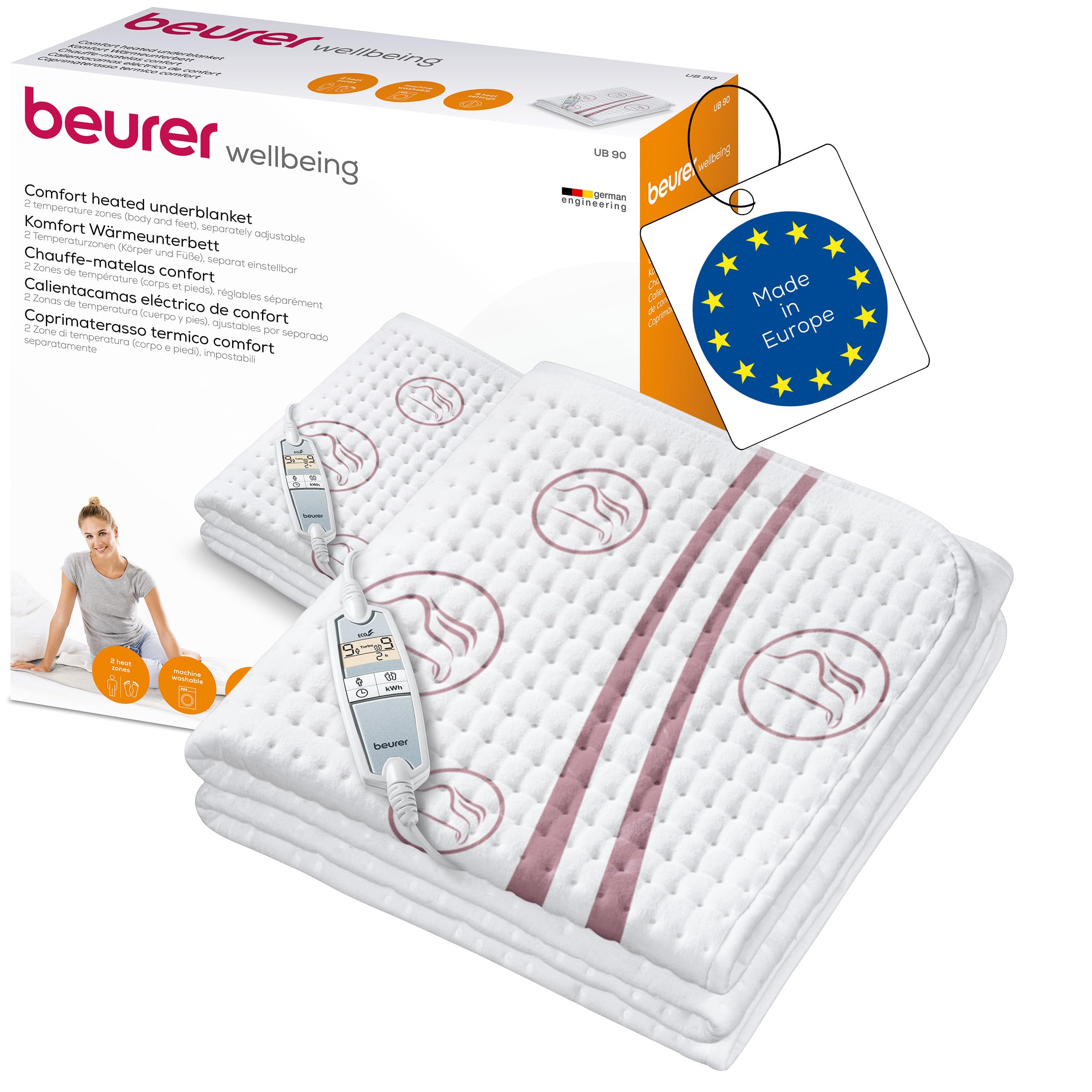 beurer-ub-90-coprimaterasso-termico-singolo-150x80-cm-2-zone-di-temperatura-9-li image 1