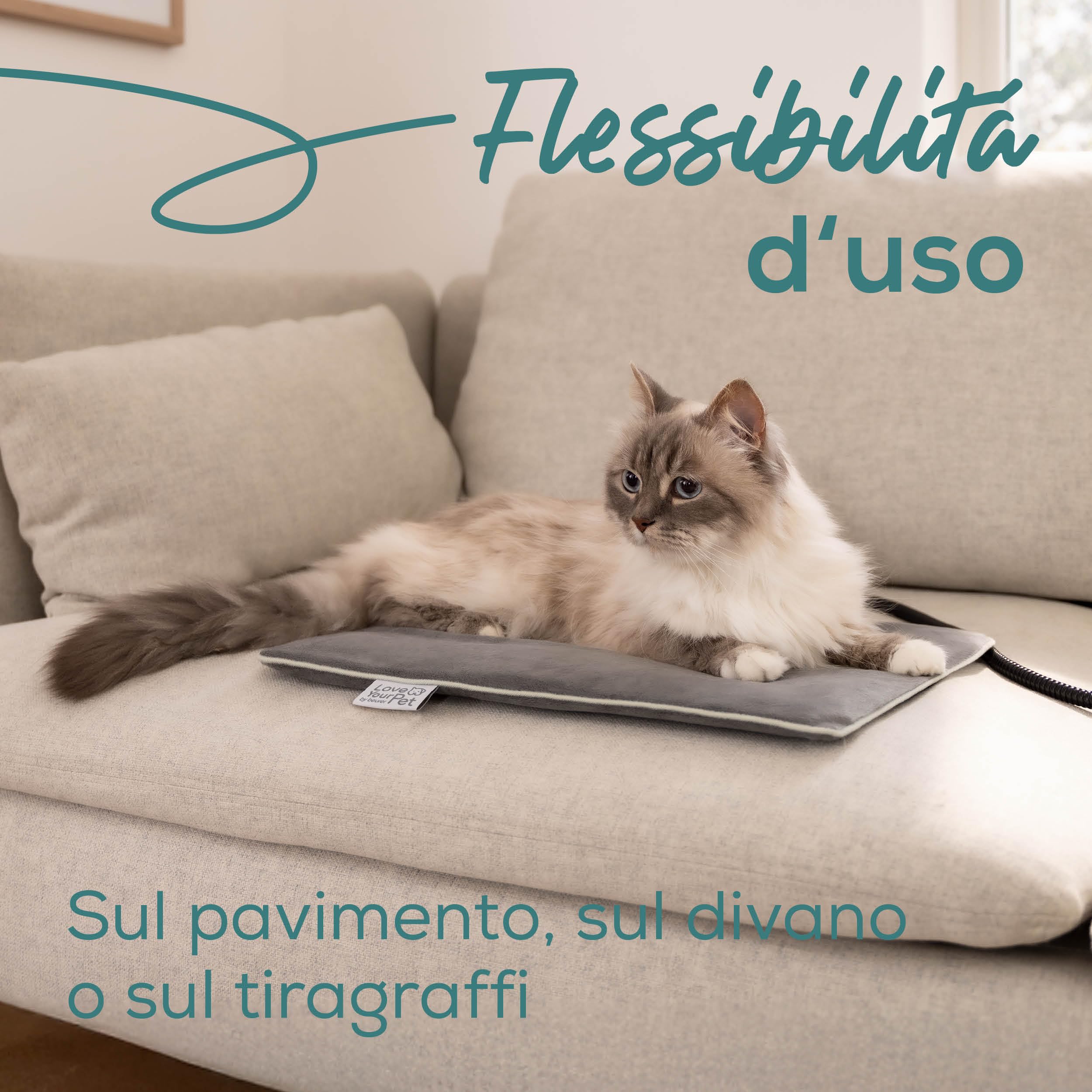 beurer-love-your-pet-tappetino-riscaldante-lilli-per-cani-e-gatti-taglia-s-41-x- image 5