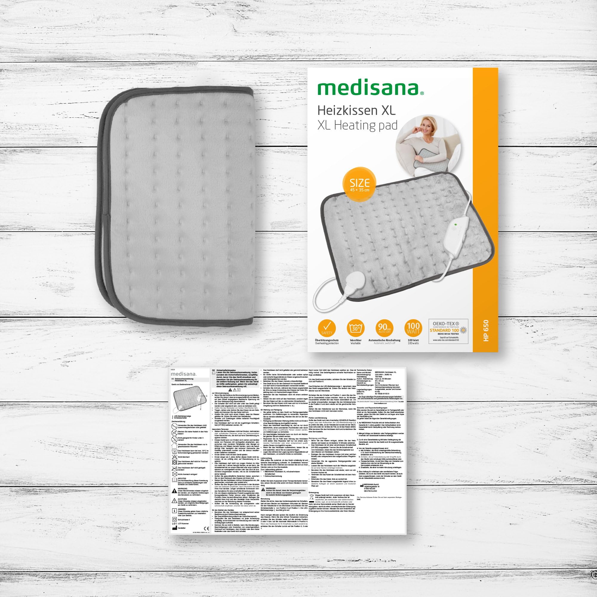 medisana-hp-650-xl-cuscino-riscaldante-45-x-35-cm-per-schiena-cervicale-e-collo- image 6