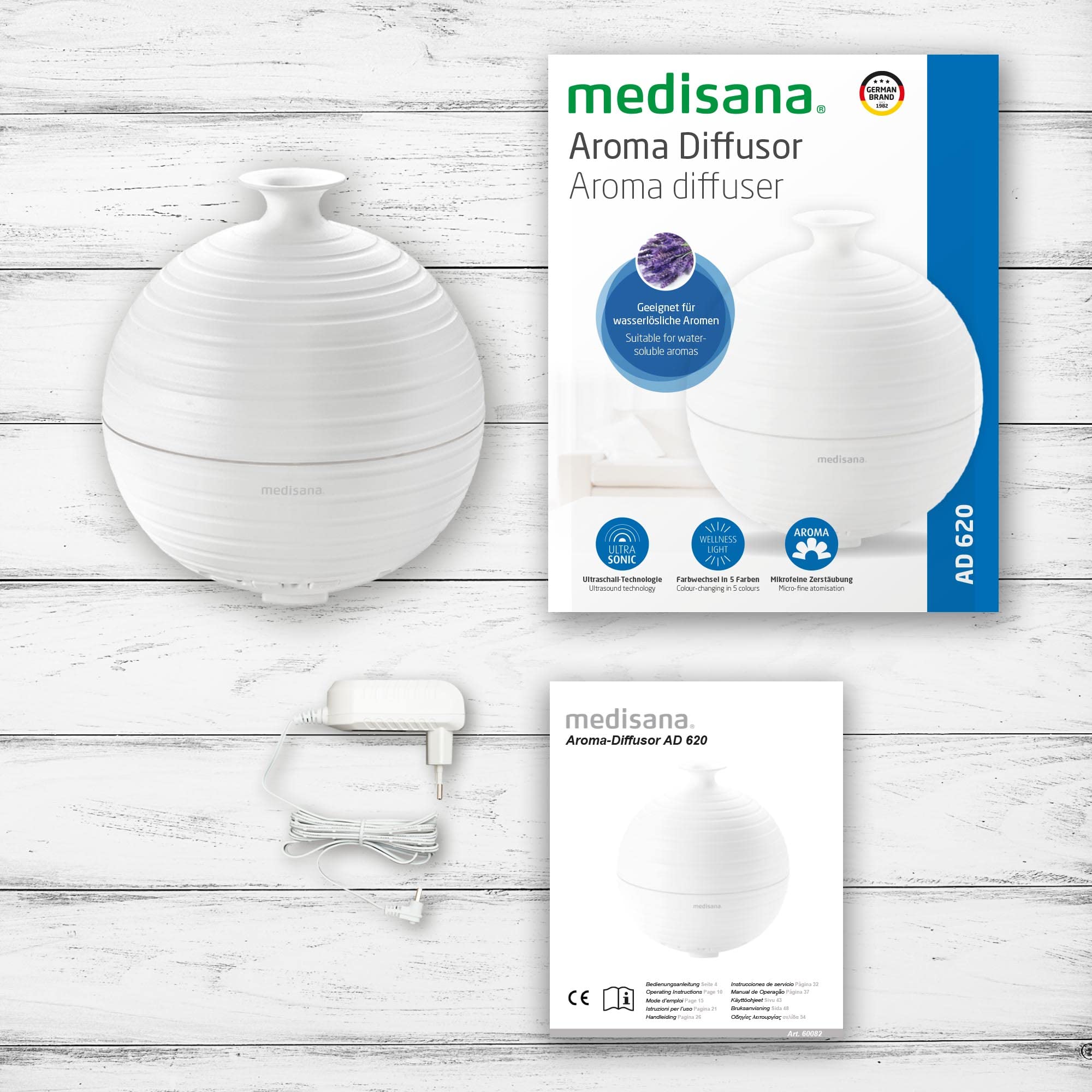 medisana-ad-620-diffusore-d-aromi-a-ultrasuoni-300-ml-con-luce-wellness-5-colori image 7