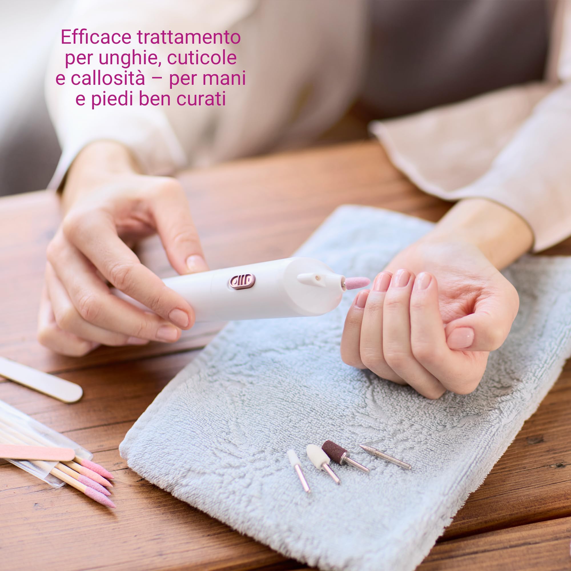 medisana-mp-900-set-elettrico-per-manicure-e-pedicure-penna-fresa-unghie-cordles image 3