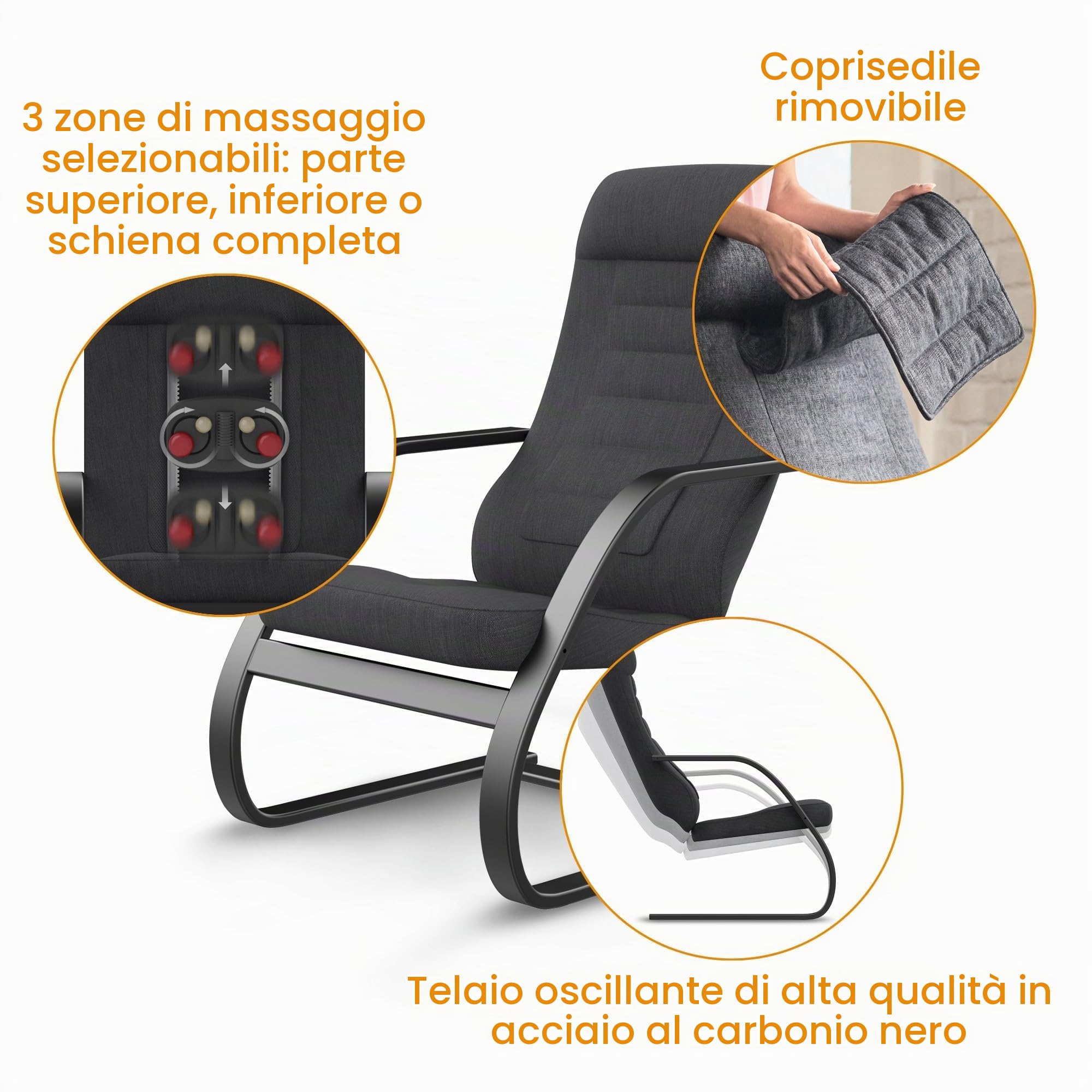 medisana-rc-450-poltrona-relax-2in1-con-massaggio-shiatsu-e-spot-3-zone-2-intens image 4