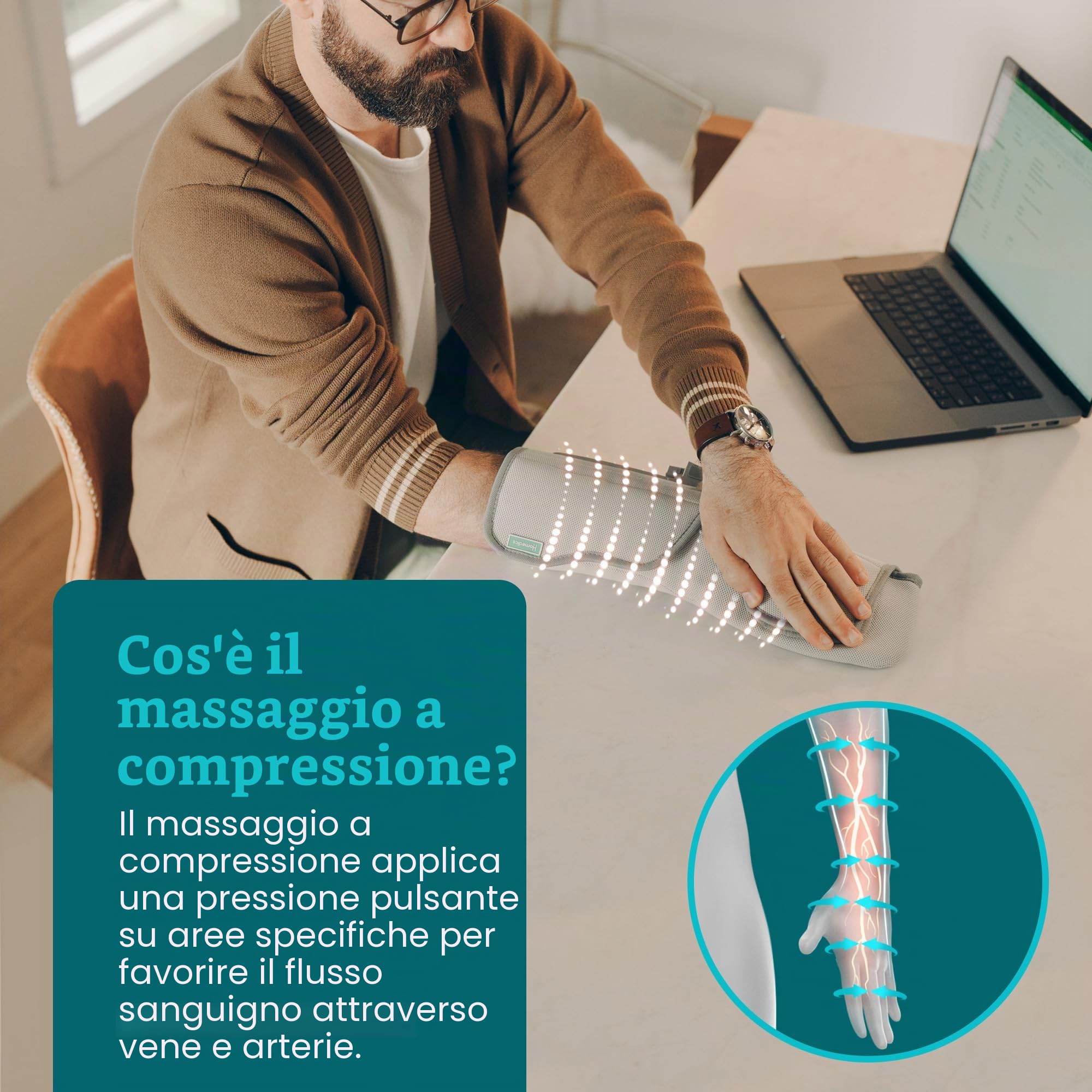 homedics-modulair-fascia-di-supporto-per-mano-a-compressione-e-calore-regolabile image 4