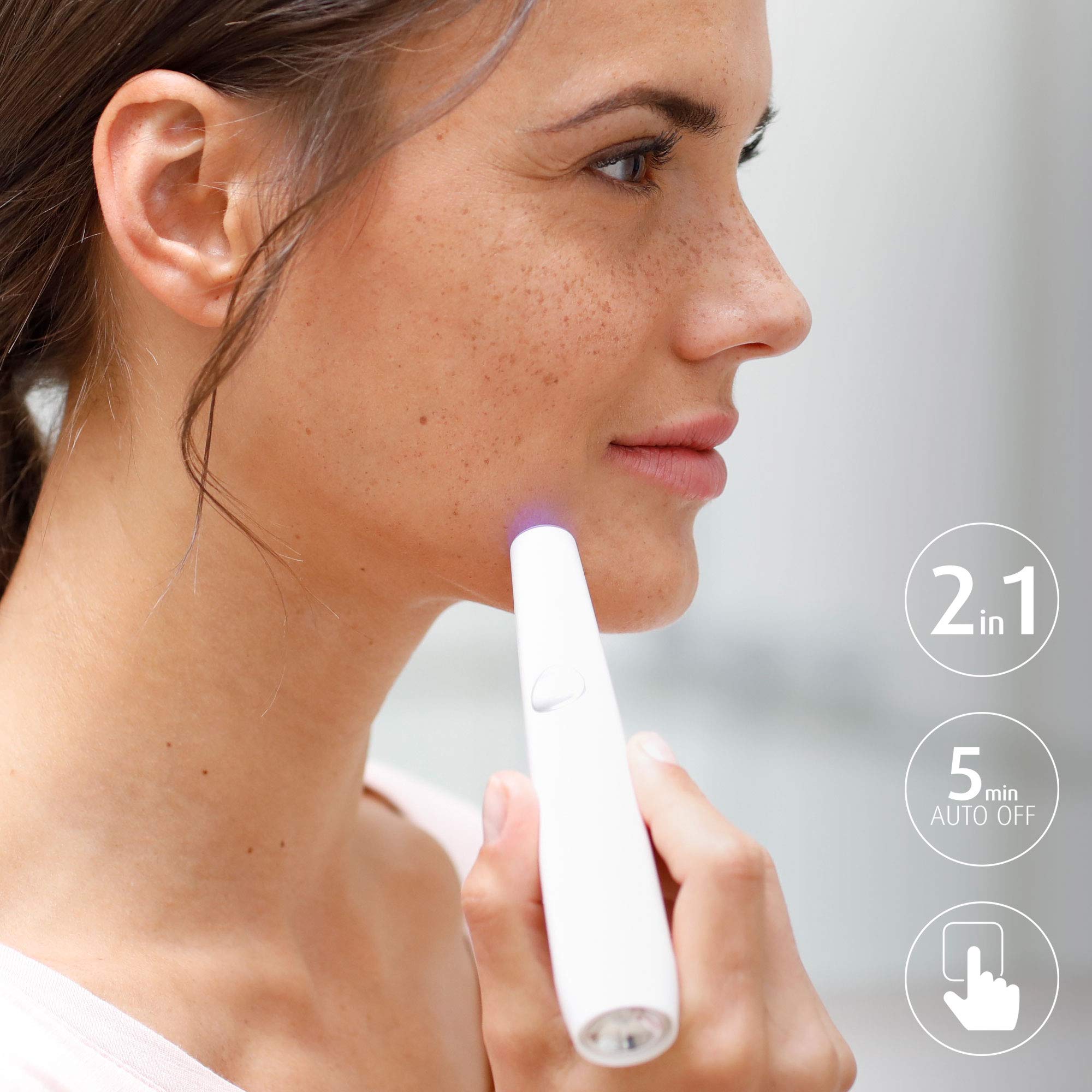 medisana-dc-300-penna-anti-acne-con-terapia-della-luce-led-rossa-e-blu-a-batteri image 7