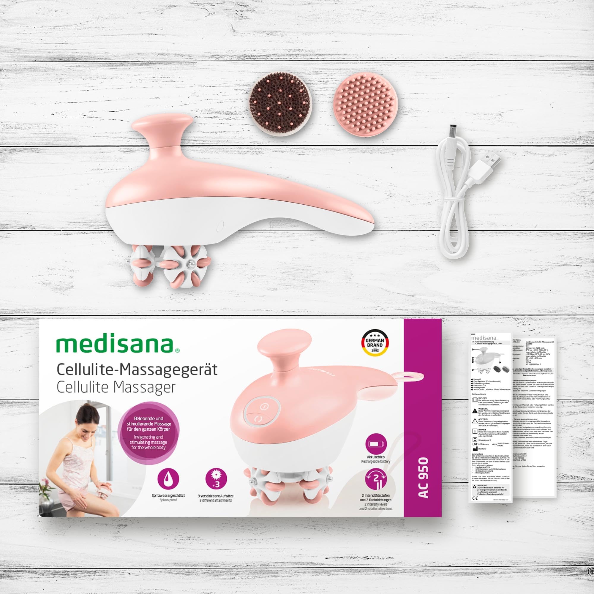 medisana-ac-950-massaggiatore-anticellulite-con-rullo-rotante-2-attacchi-per-pel image 6