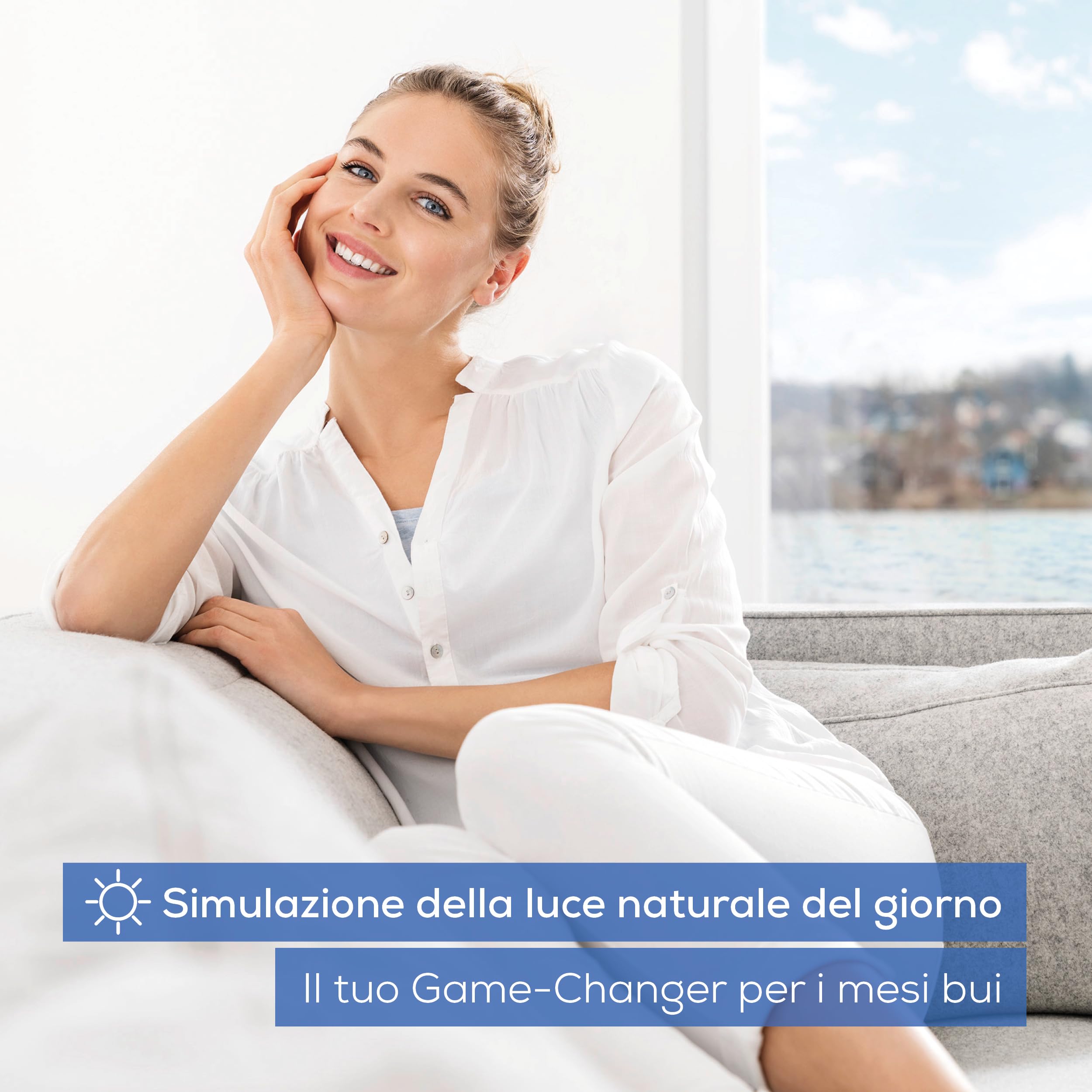 beurer-tl-95-lampada-sad-per-luce-giornaliera-14-000-lux-led-sunlike-dimmer-6-li image 2