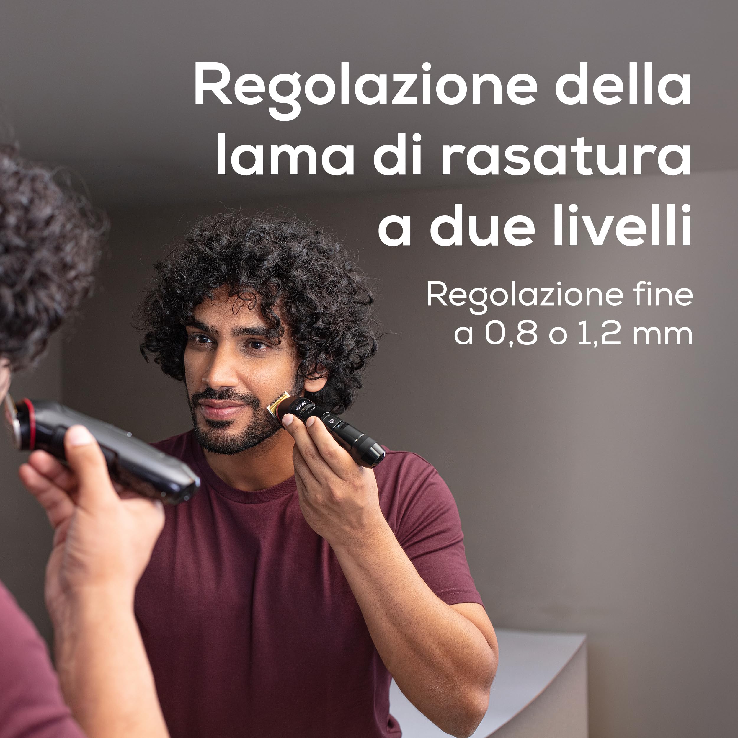 beurer-mn-4x-rifinitore-barba-elettrico-rasoio-a-lamina-con-2-lame-in-acciaio-in image 2