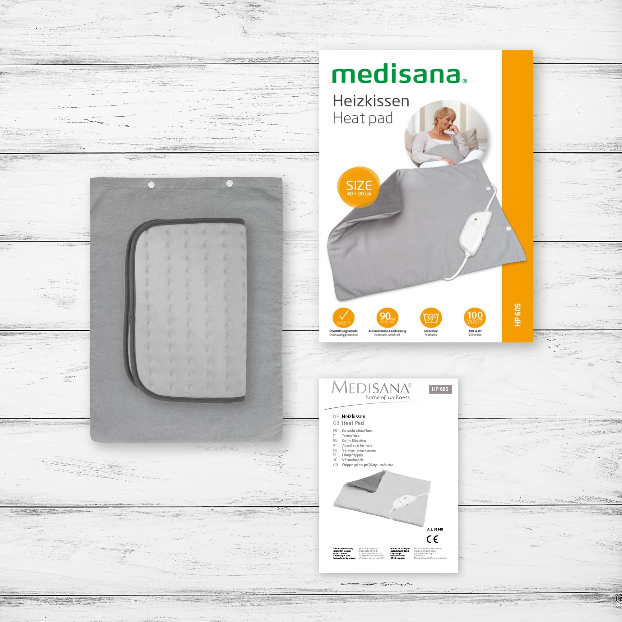 medisana-hp-605-termoforo-elettrico-30-x-40-cm-con-4-livelli-di-temperatura-speg image 6