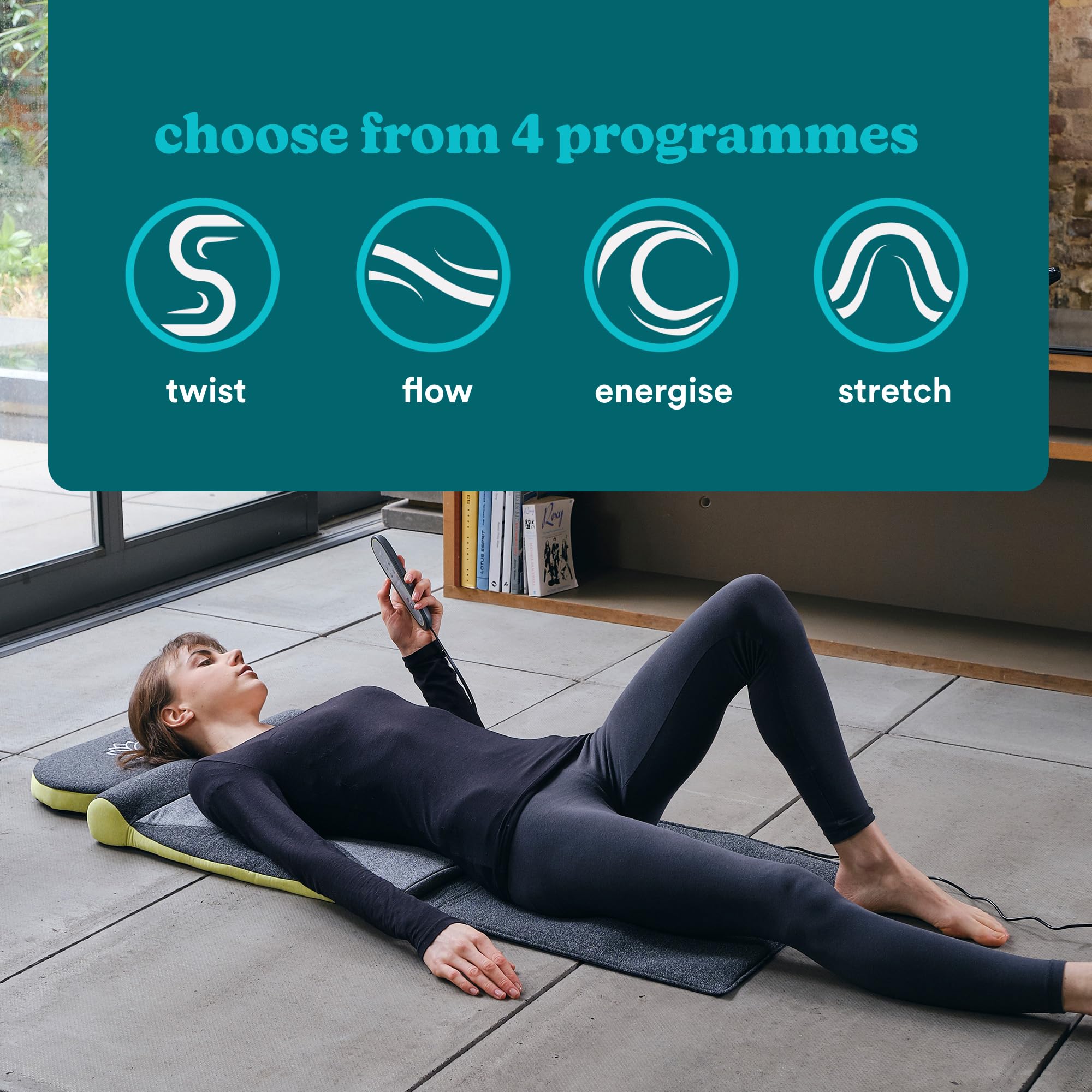 homedics-stretch-xs-tappetino-massaggiante-ispirato-allo-yoga-pieghevole-e-porta image 3