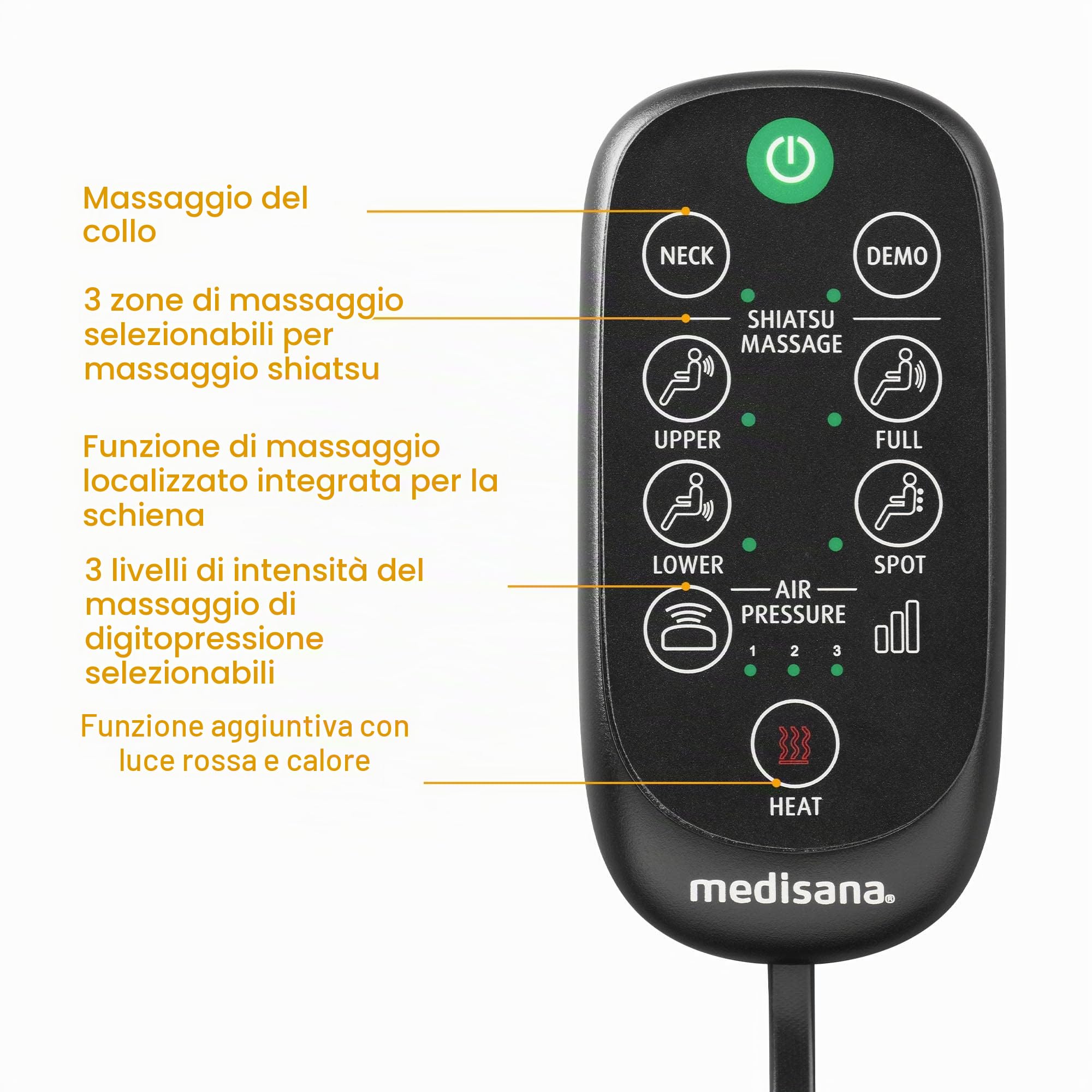 medisana-mc-825-sedile-massaggiante-shiatsu-elettrico-con-massaggio-collo-regola image 5