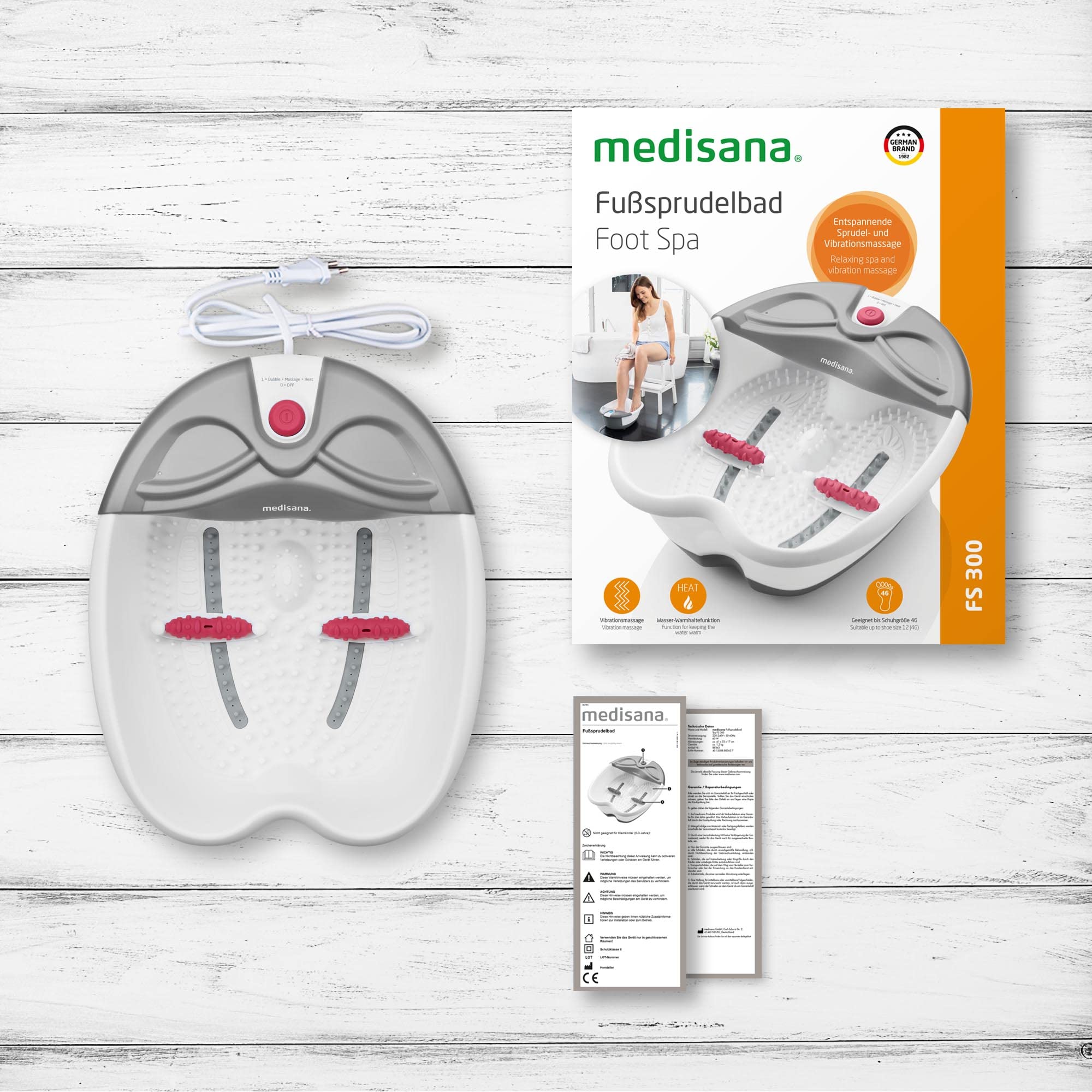 medisana-fs-300-pediluvio-elettrico-3in1-con-massaggio-a-bolle-vibrazione-e-mant image 6