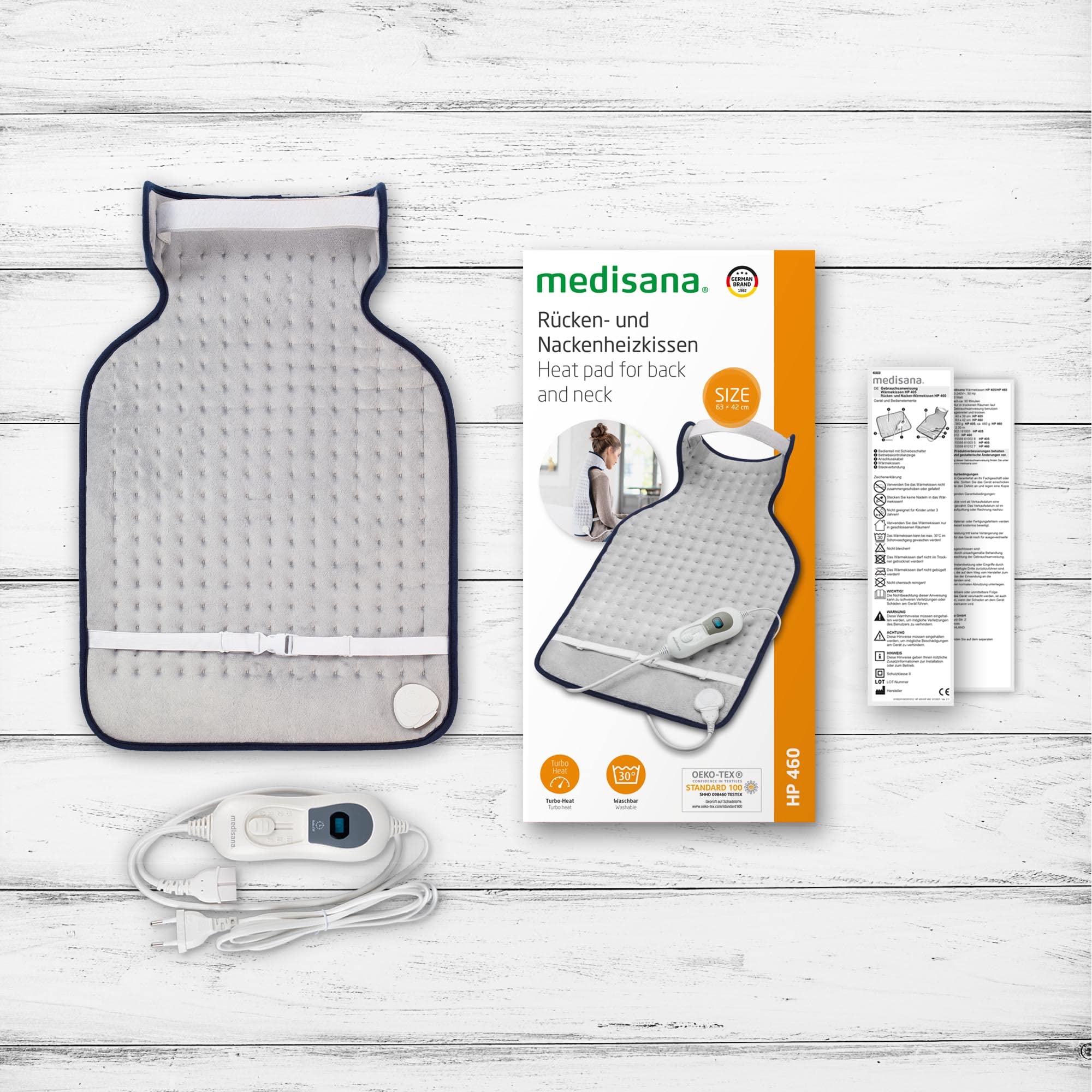 medisana-hp-460-cuscino-riscaldante-ergonomico-per-collo-spalle-e-schiena-3-live image 6