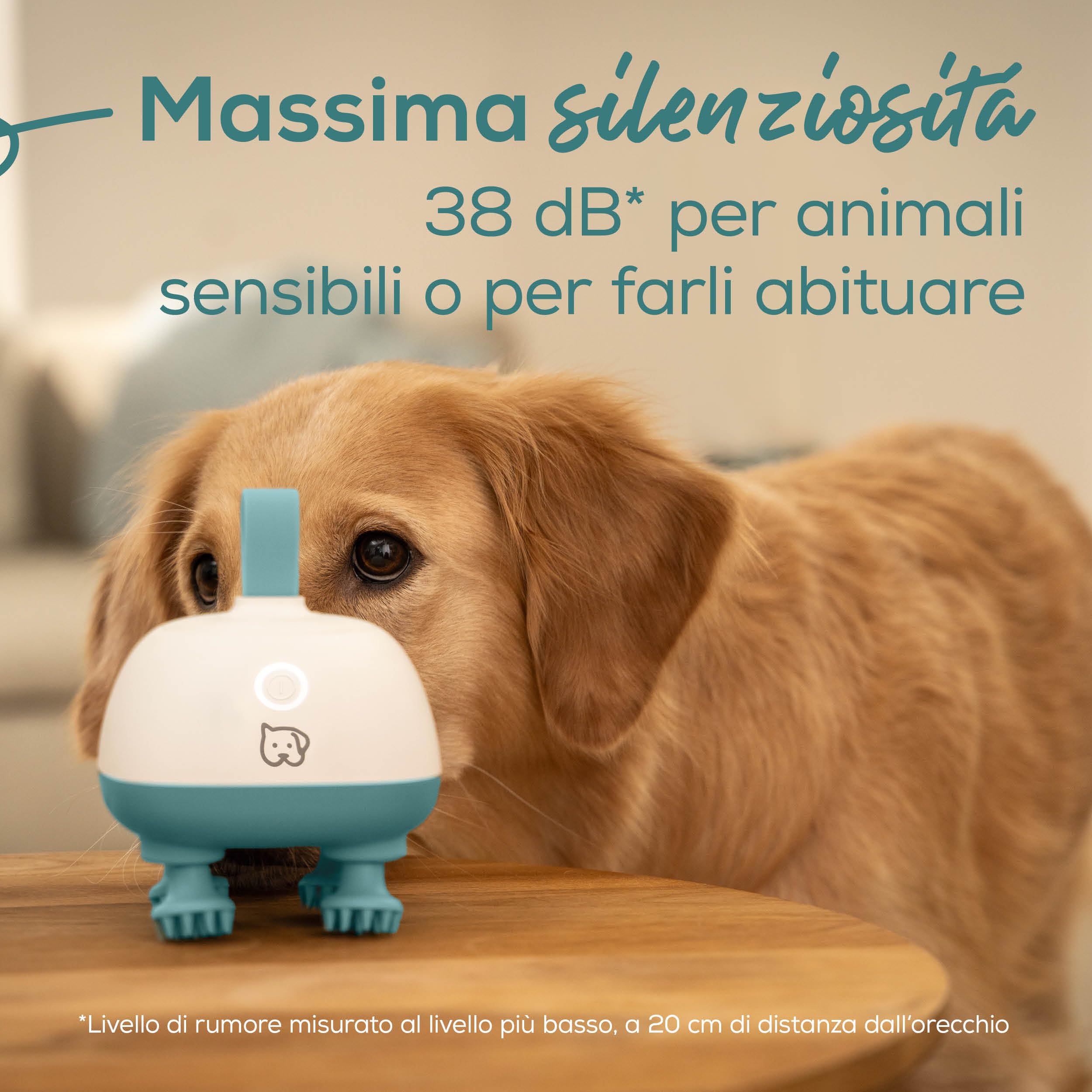 beurer-buddy-massaggiatore-per-cani-e-gatti-con-testine-in-silicone-ricaricabile image 4